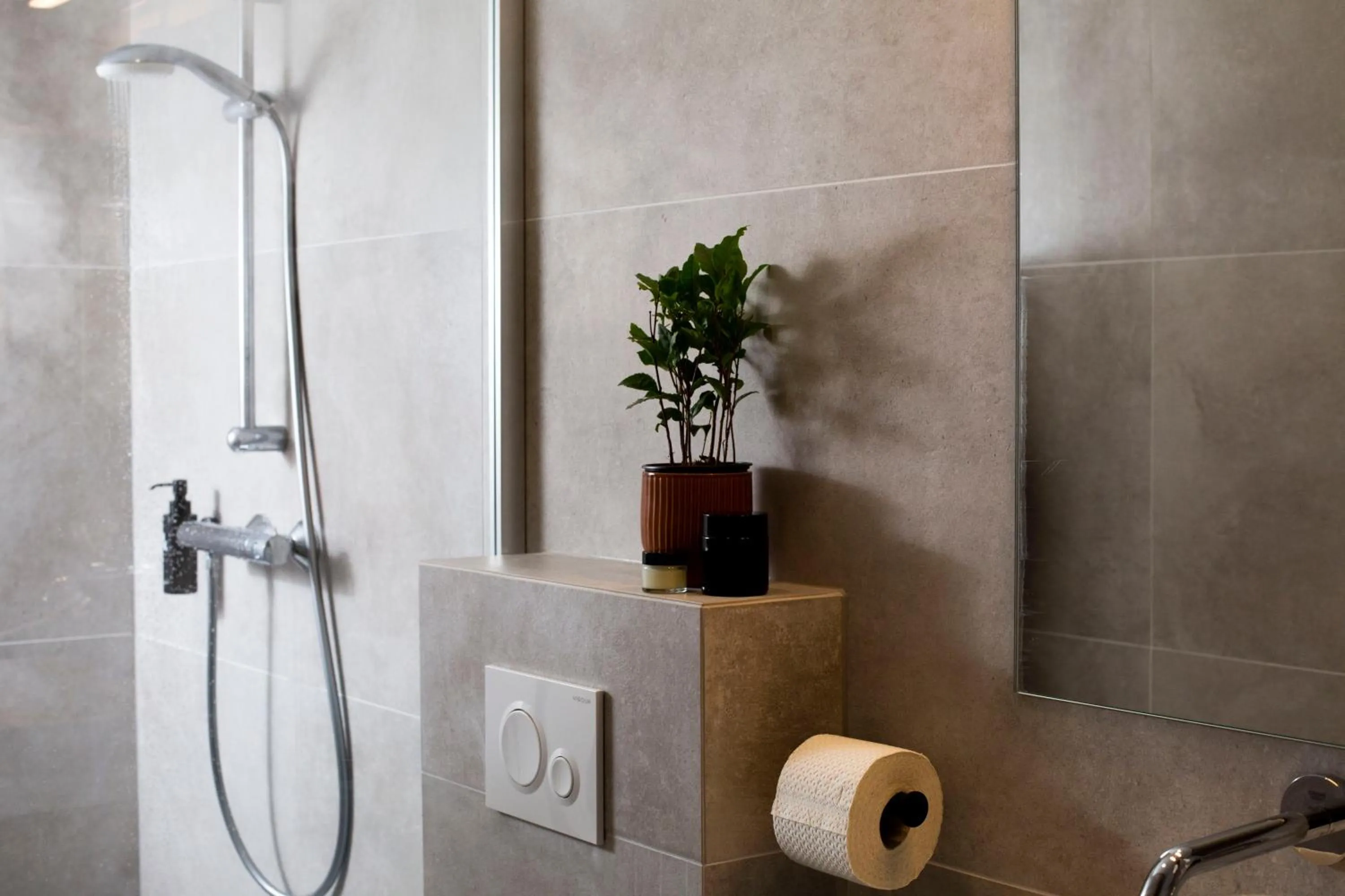 Shower in Hotel Haverkist