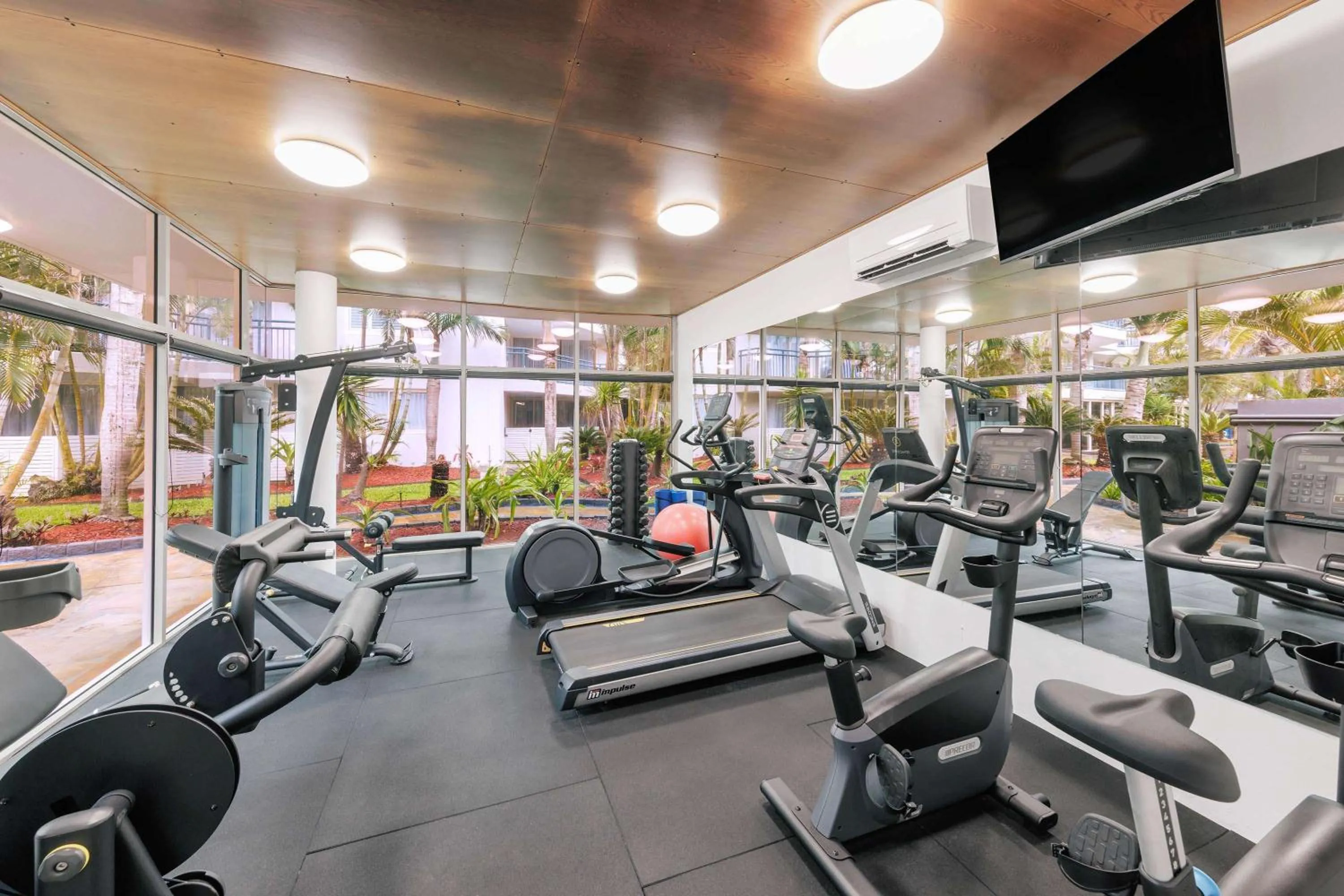 Fitness centre/facilities in Club Wyndham Kirra Beach
