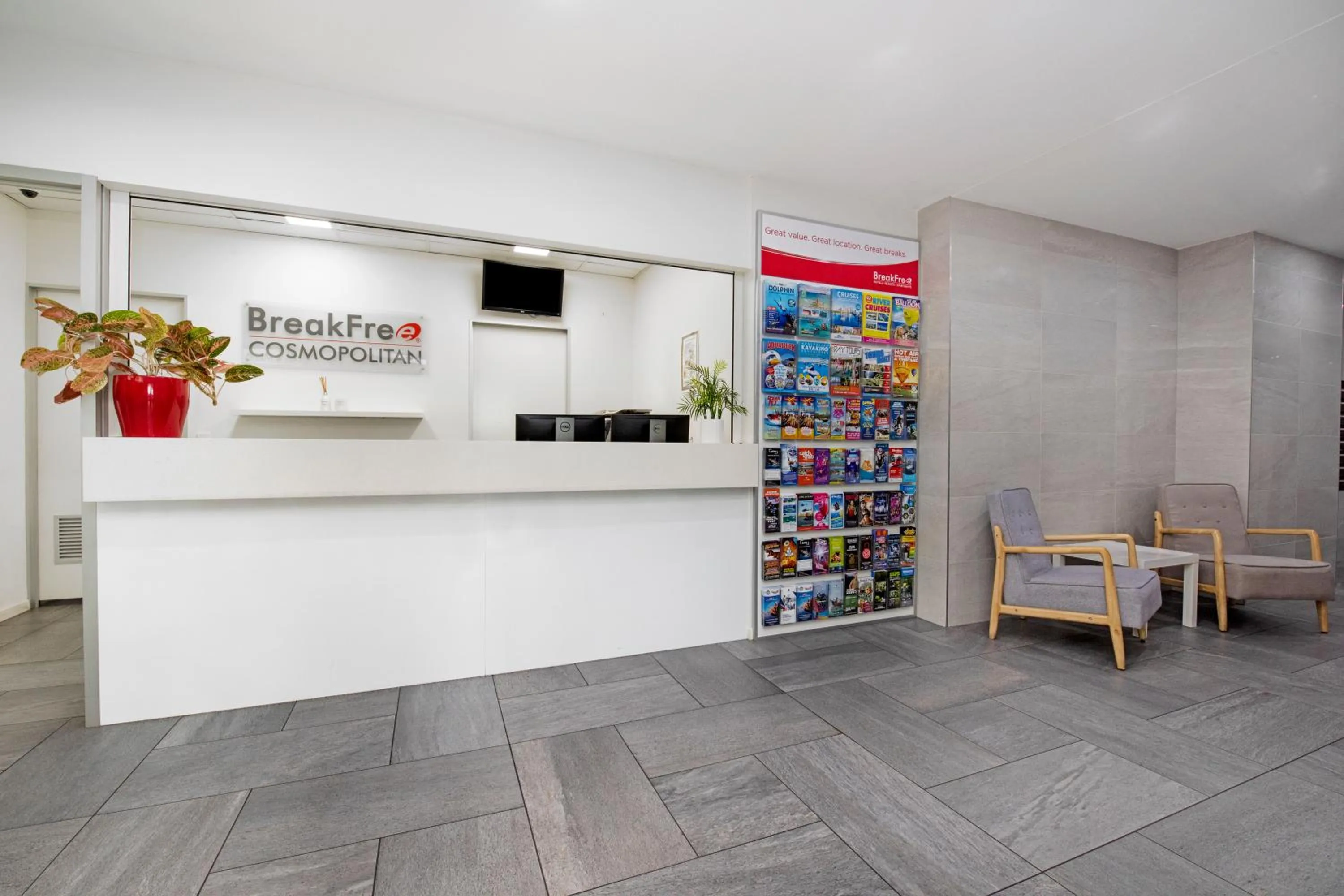 Lobby or reception in BreakFree Cosmopolitan