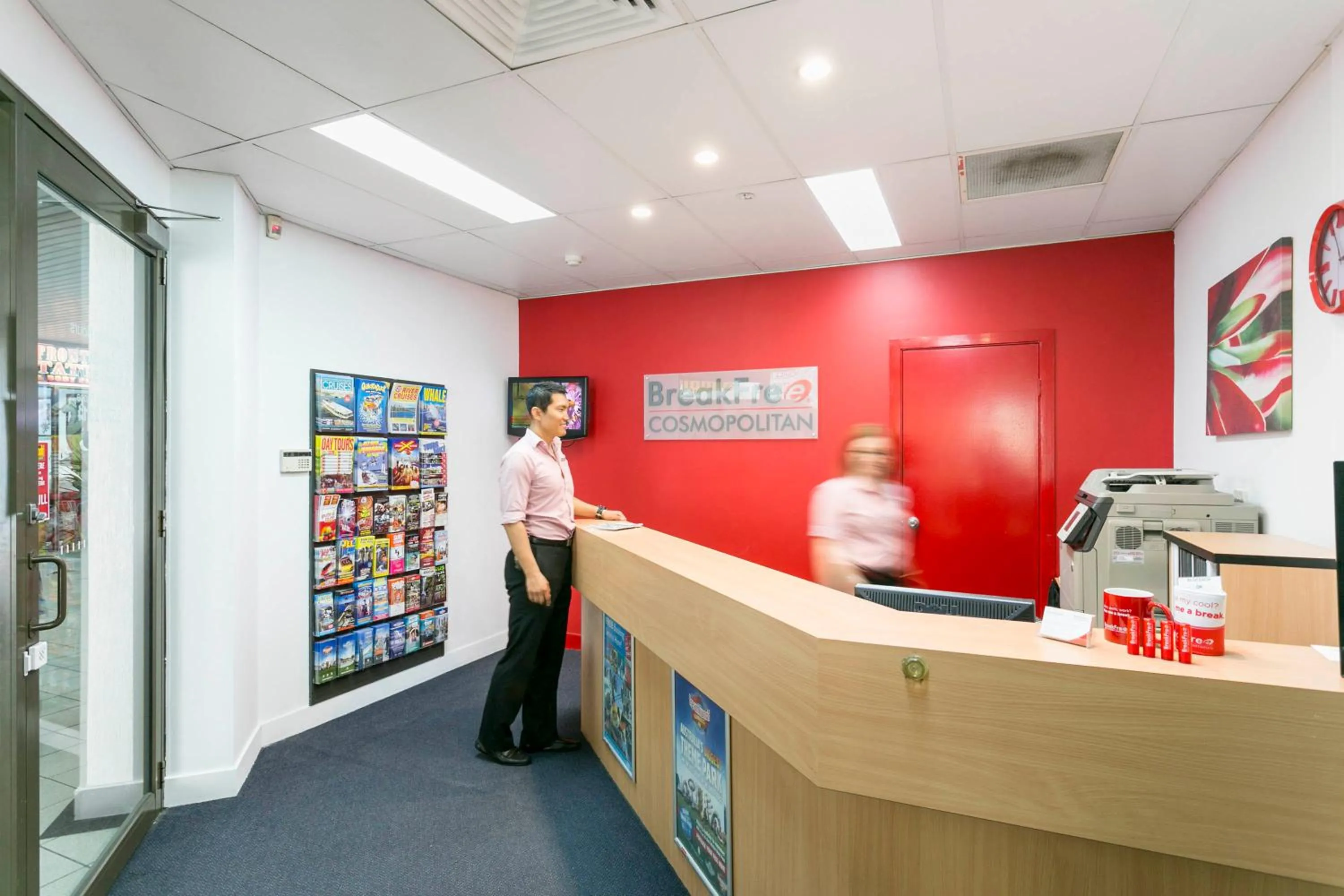 Lobby or reception in BreakFree Cosmopolitan