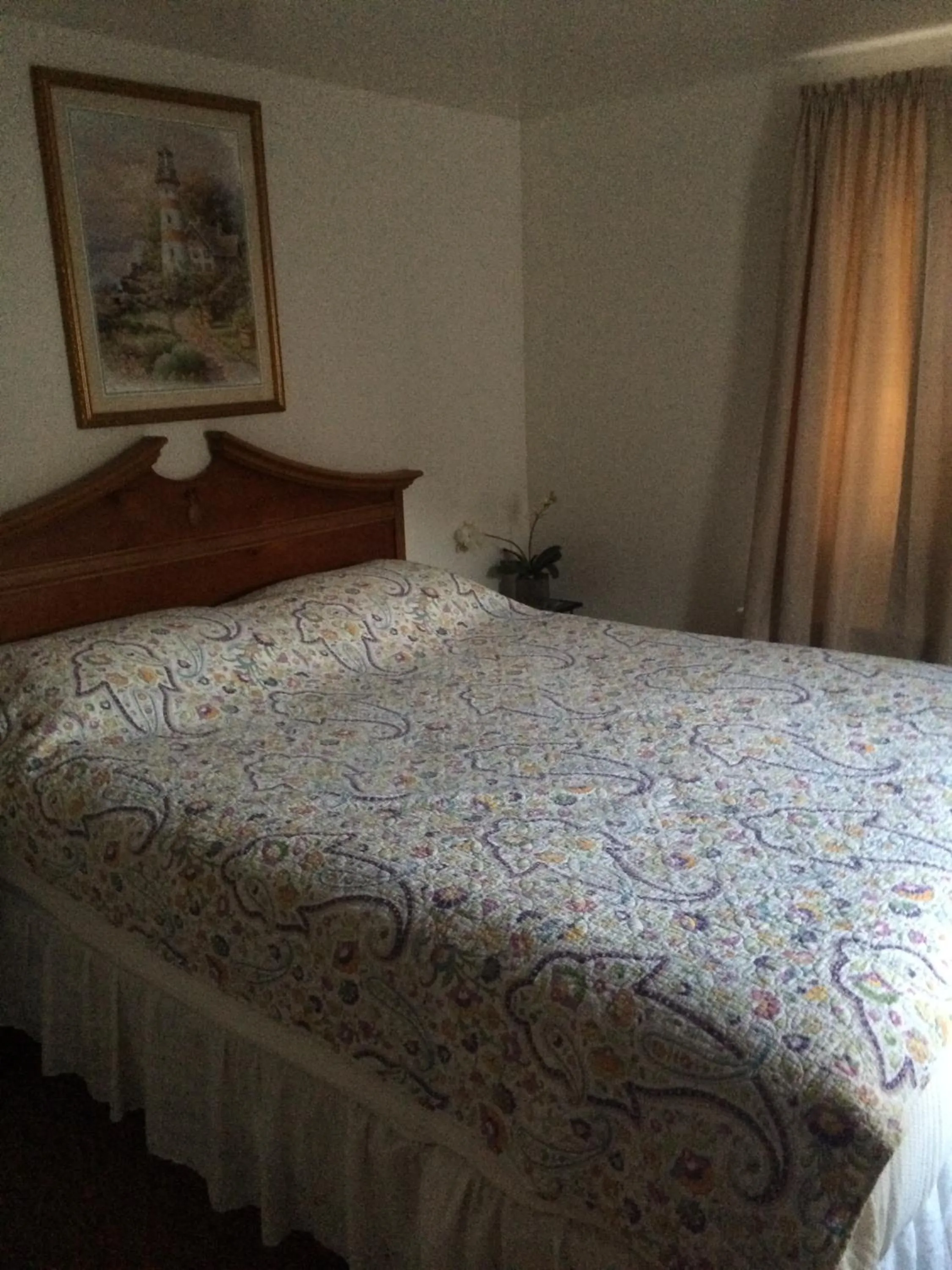 Bed in Lodge at Kennebunk