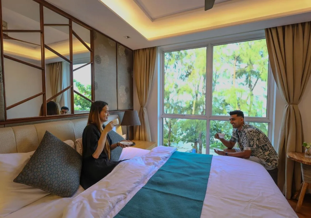 Bed in Seasalter Maldives