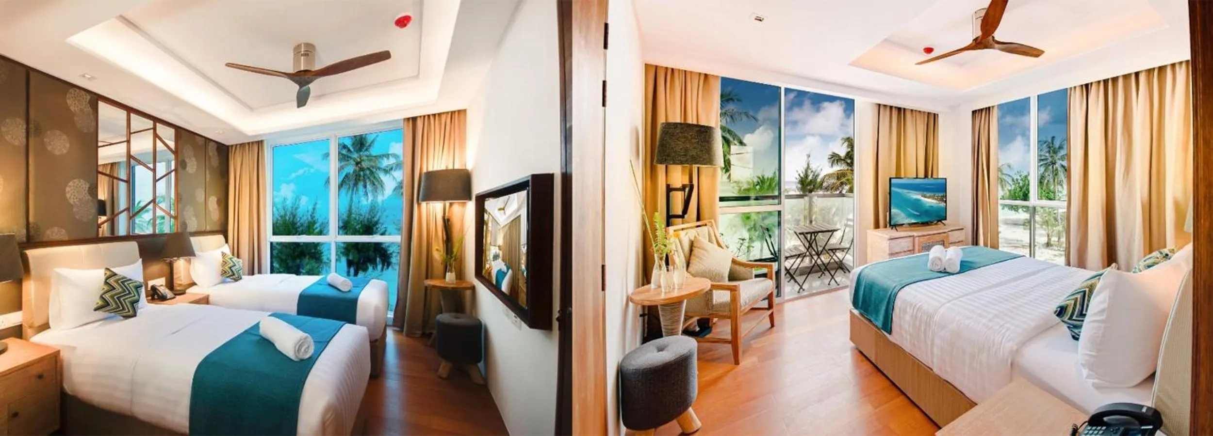 Bed in Seasalter Maldives