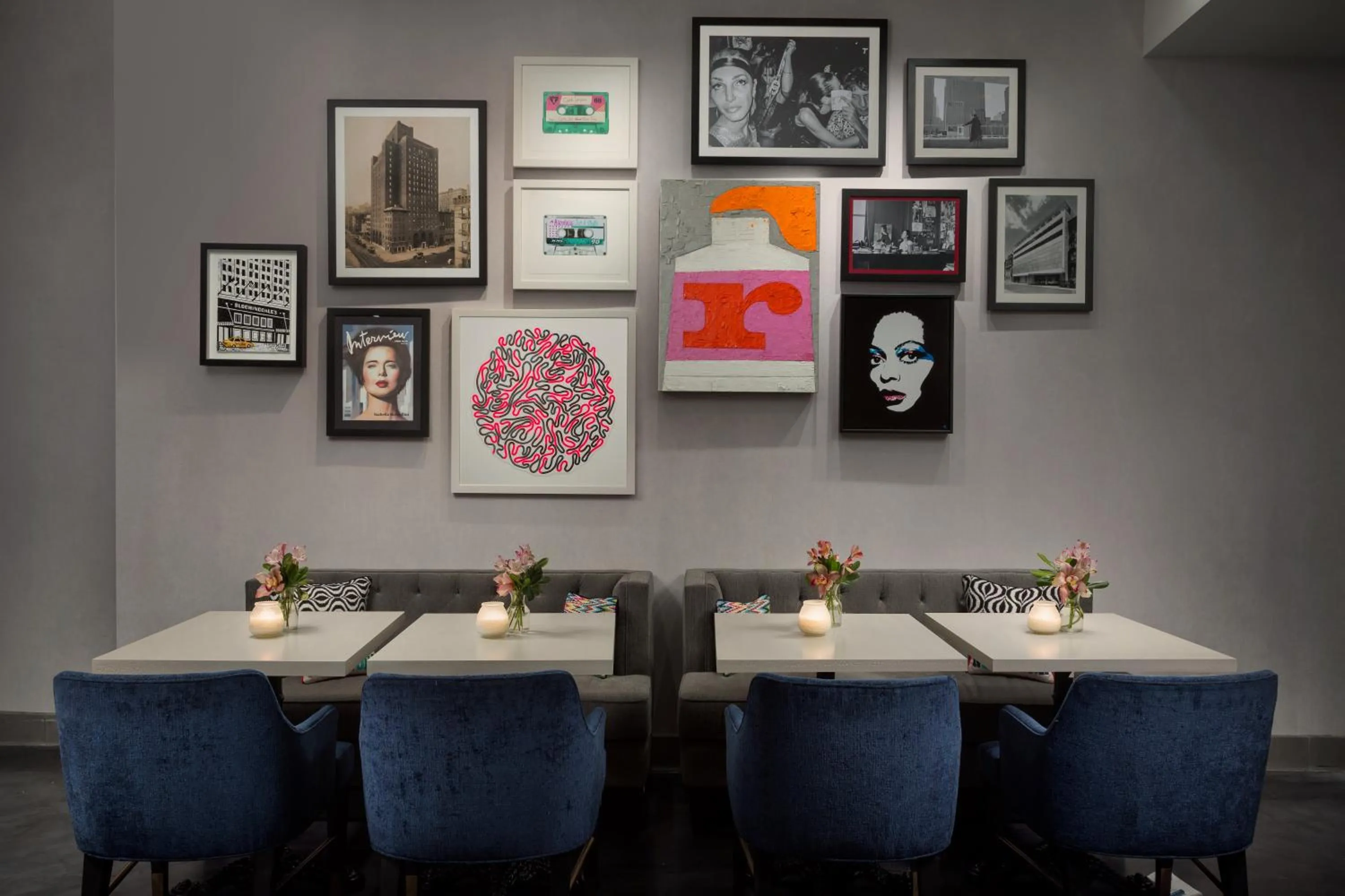 Restaurant/places to eat in Hotel 57