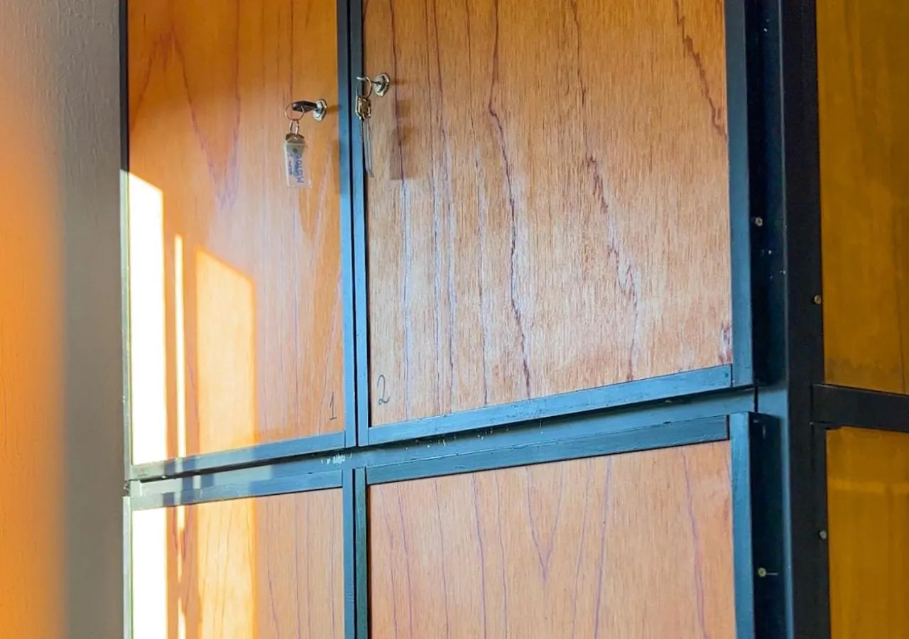 locker in Patz Houz Hostel