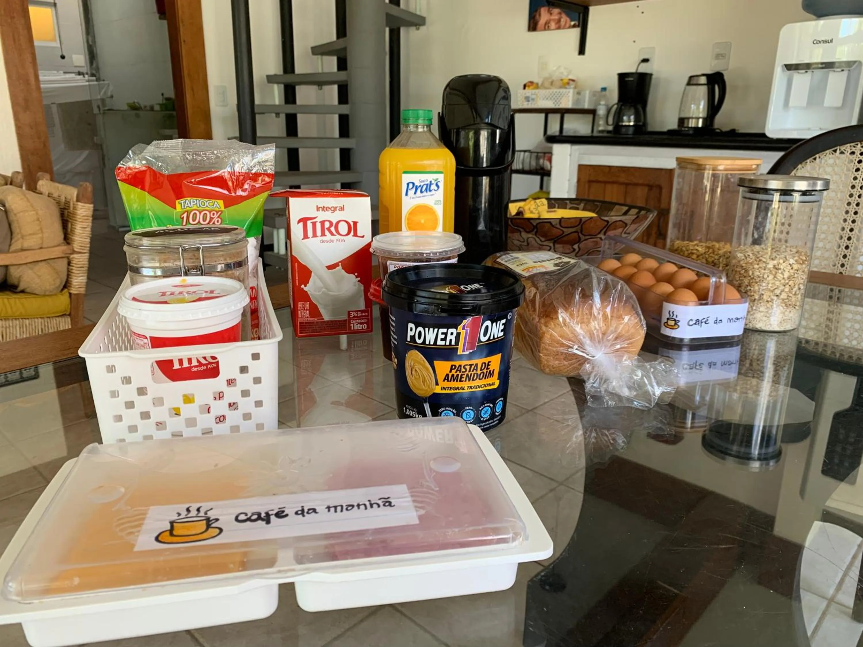 Breakfast in Patz Houz Hostel