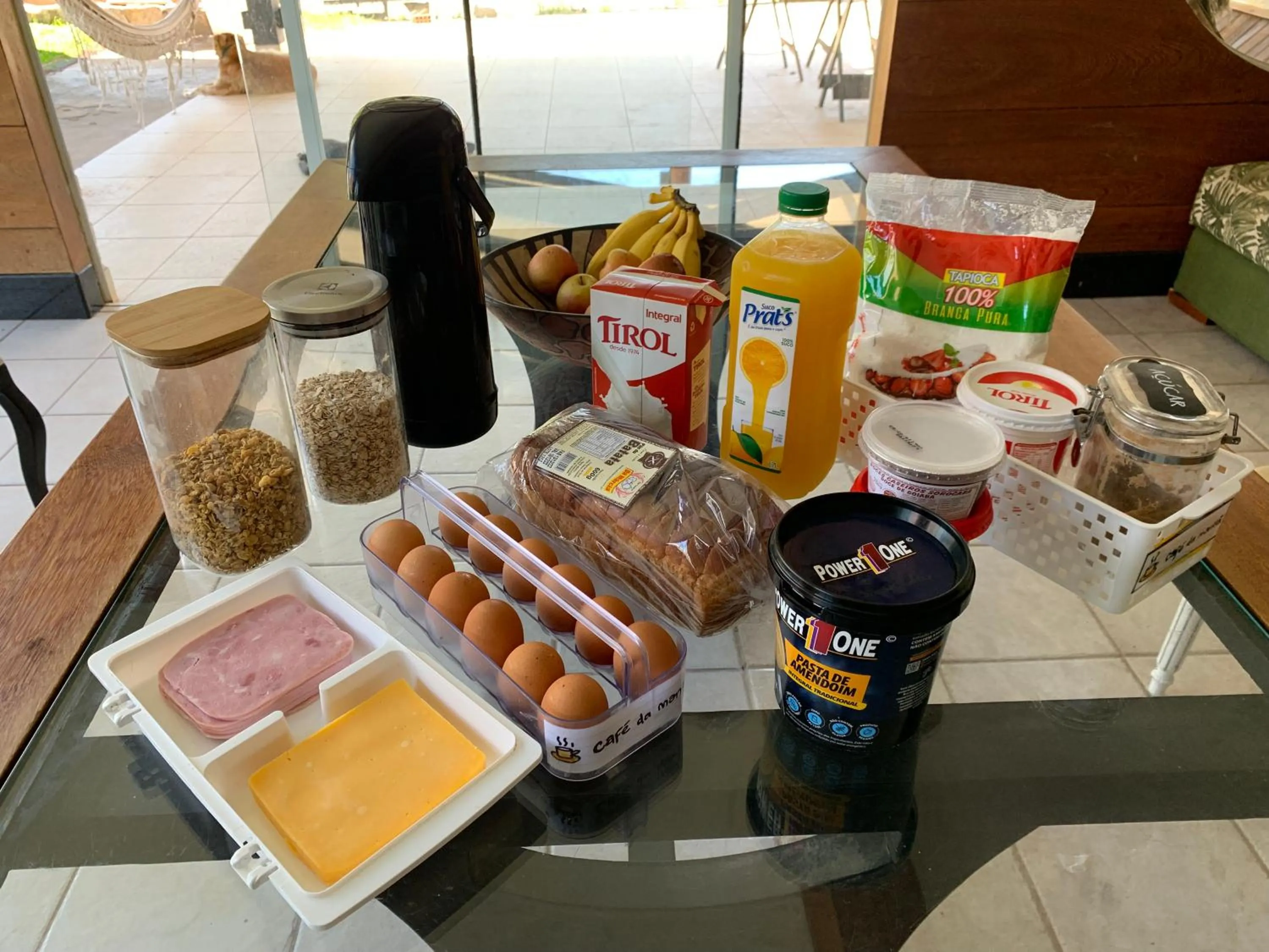 Breakfast in Patz Houz Hostel