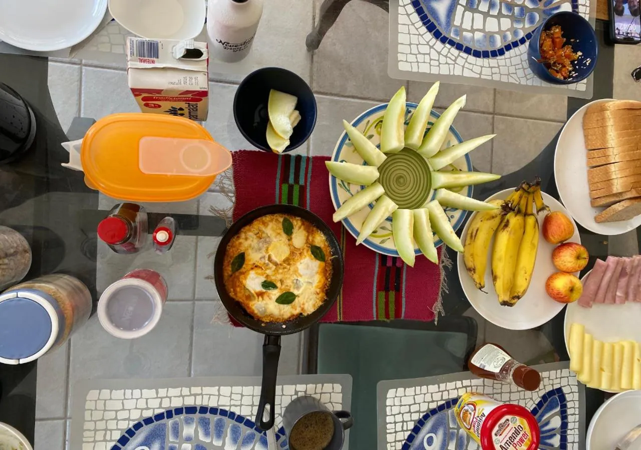 Breakfast in Patz Houz Hostel