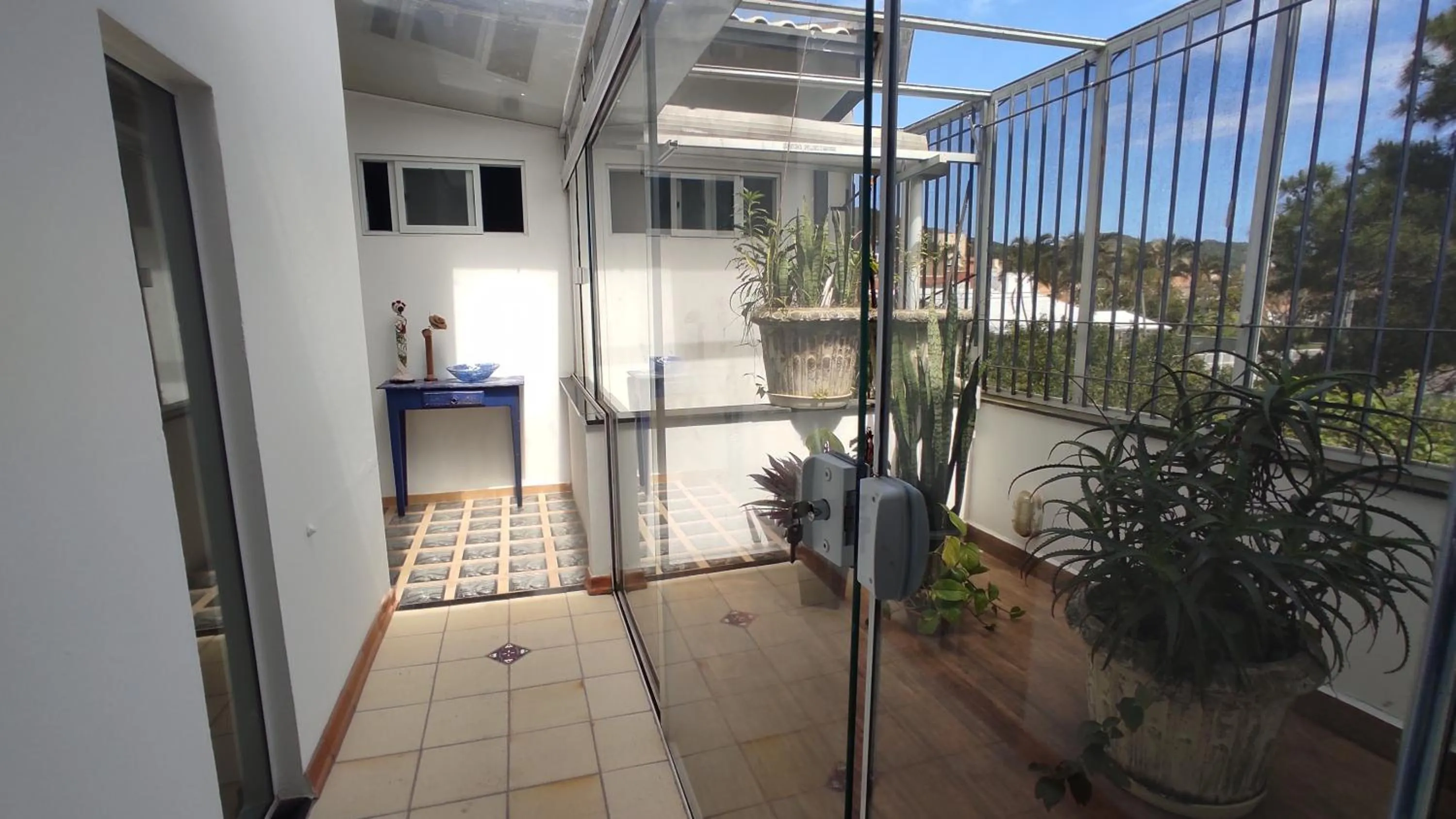 Balcony/Terrace in Patz Houz Hostel