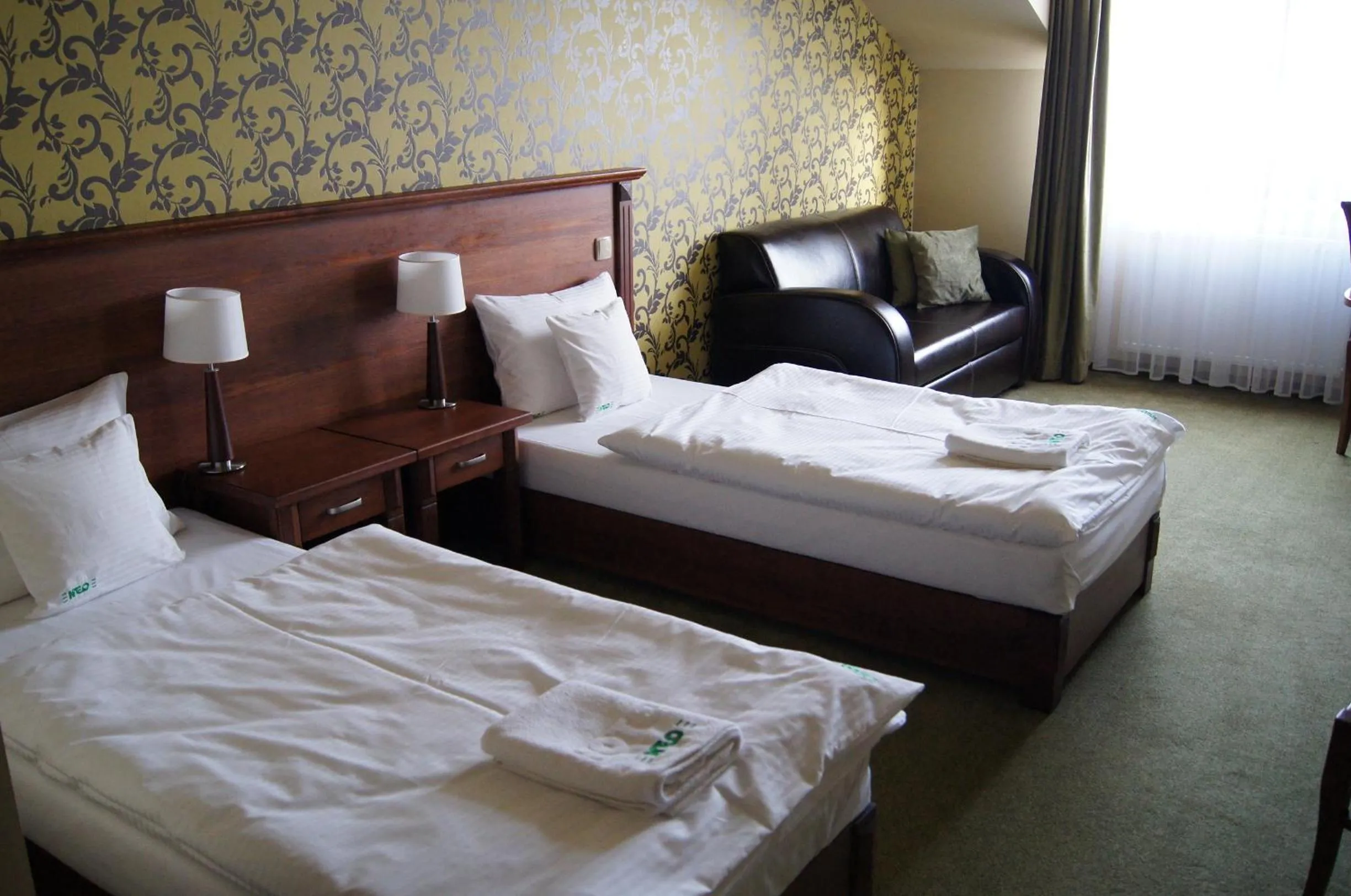 Bed in Hotel Neo Międzyrzecz