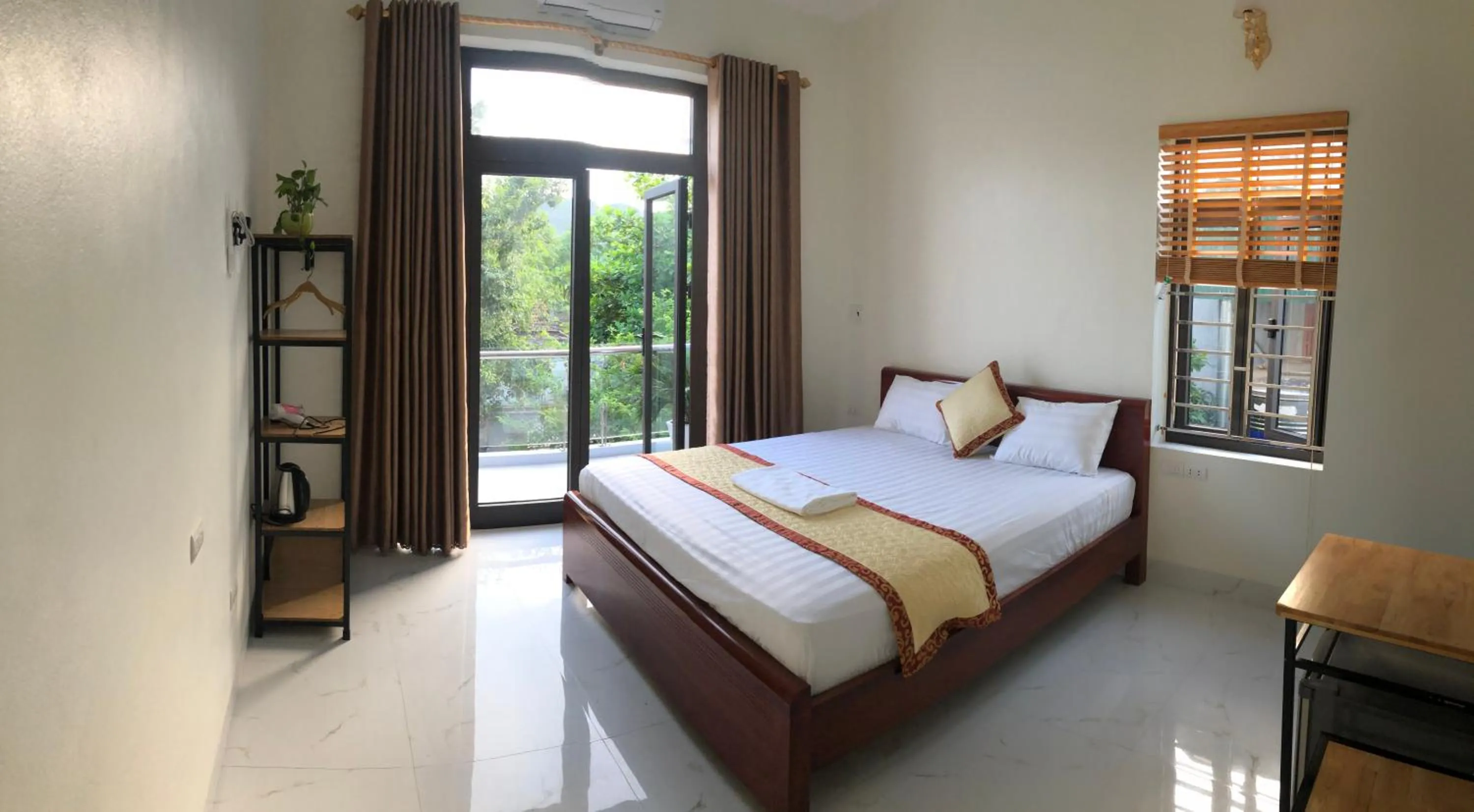 Bed in Hang Mua Sunrise Homestay