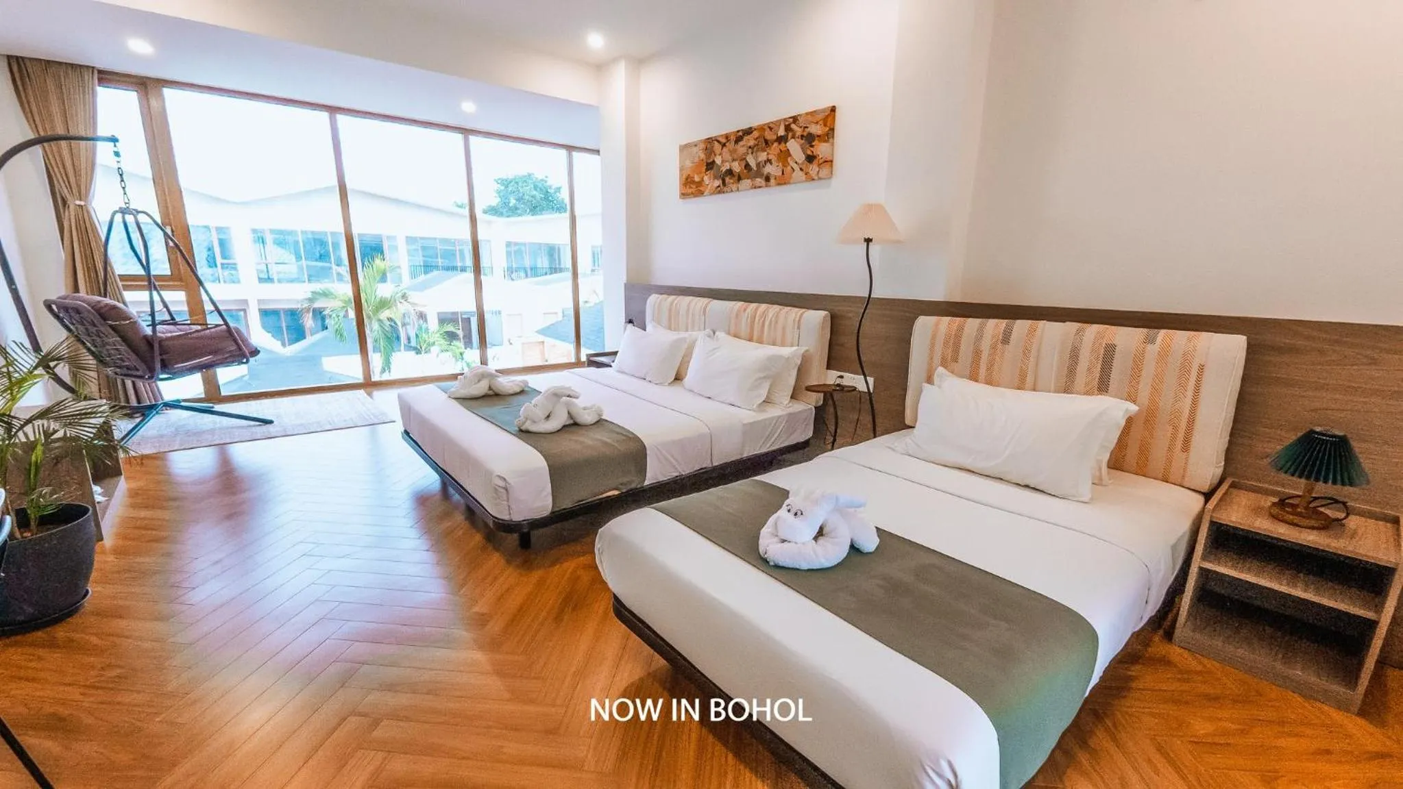 Bed in Chez Judy Resort