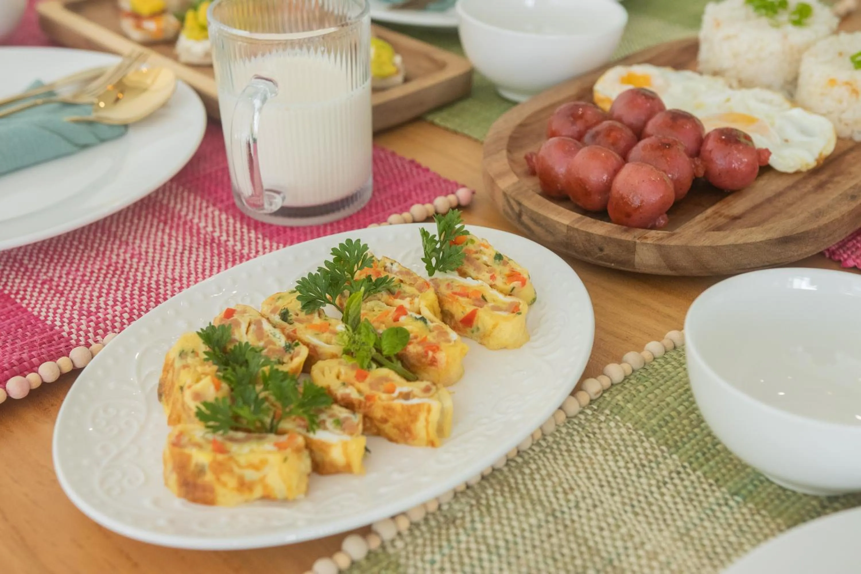 Food and drinks in Chez Judy Resort