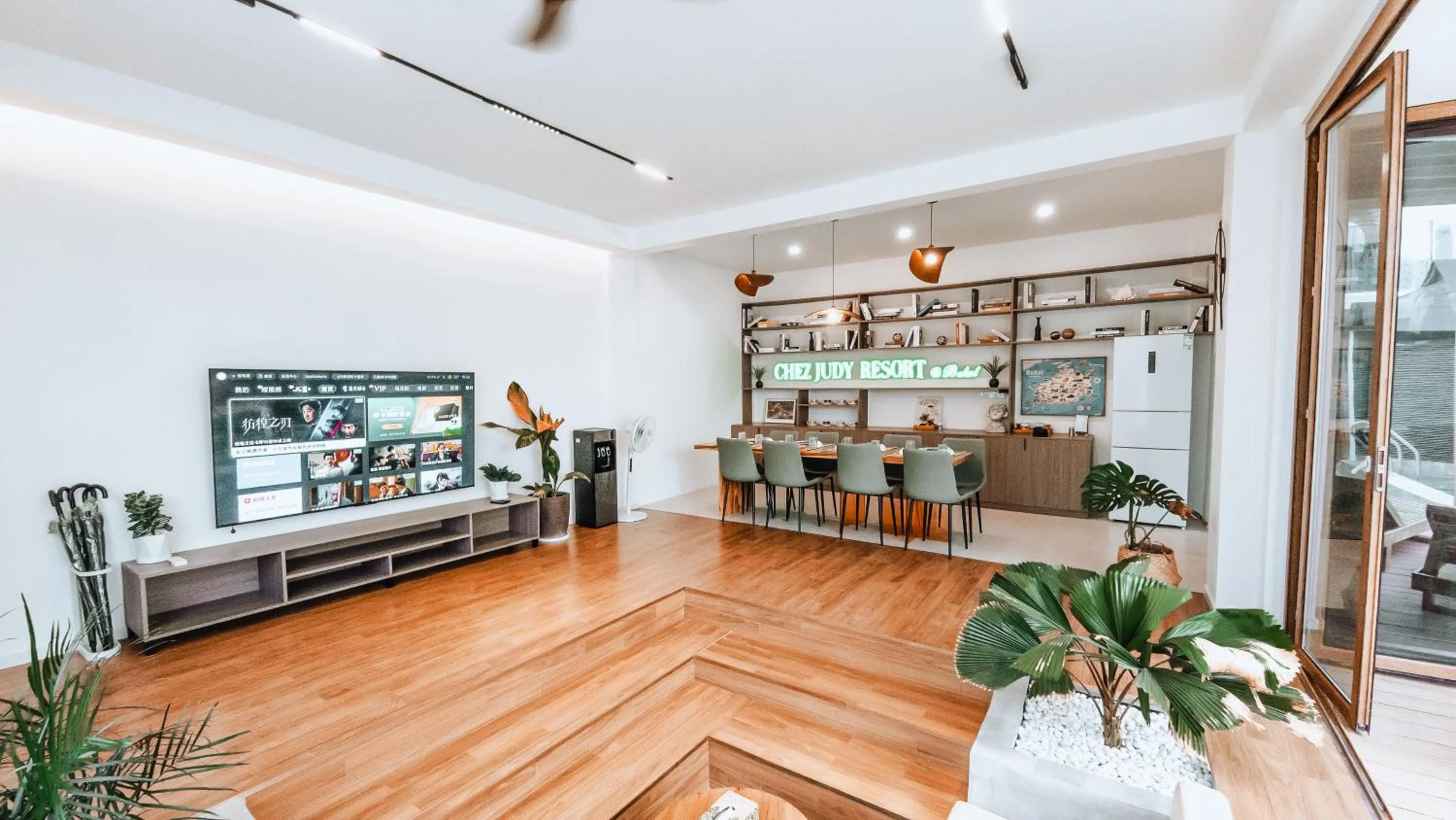 Living room in Chez Judy Resort