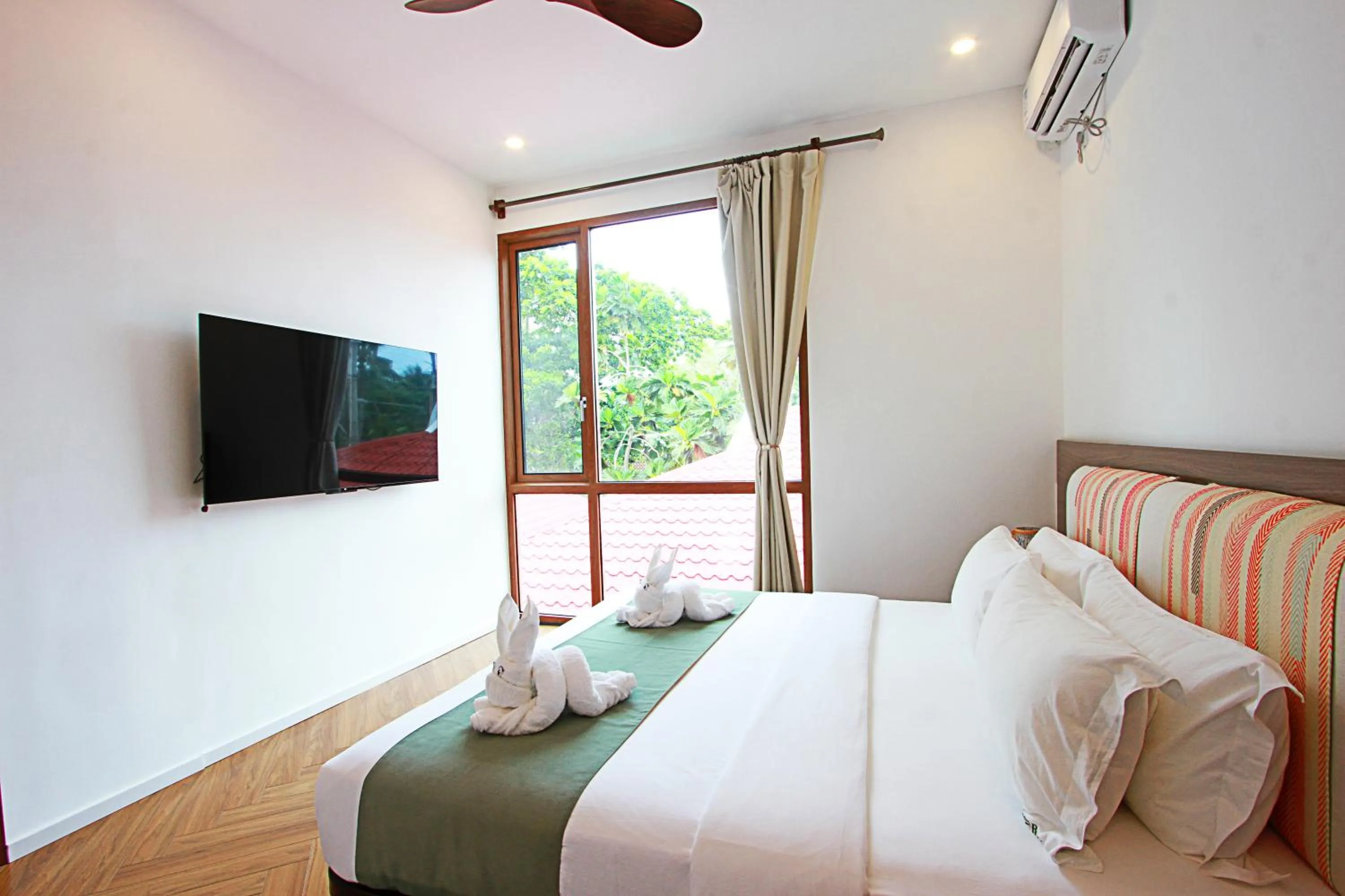 Bedroom, Bed in Chez Judy Resort