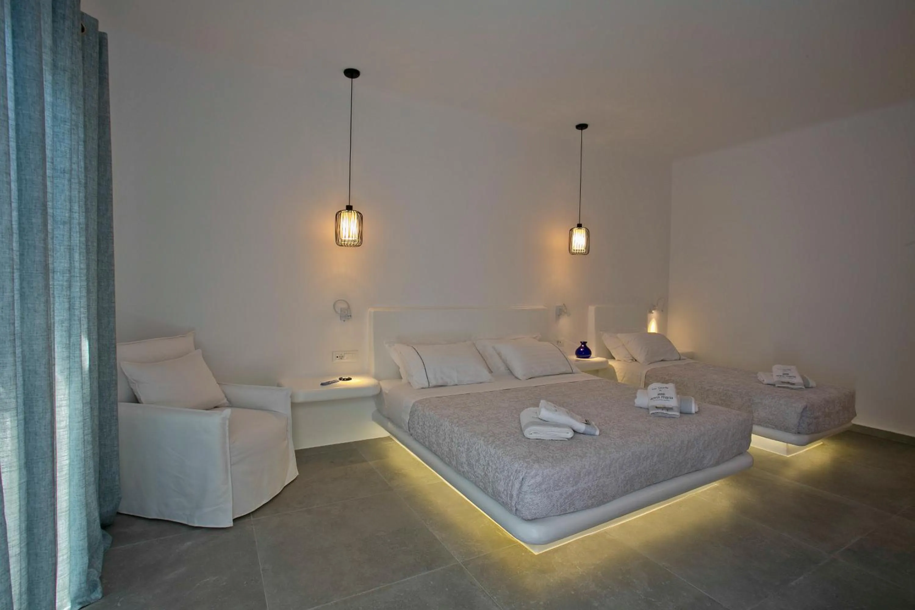 Photo of the whole room, Bed in Anna-Maria Mykonos Hotel
