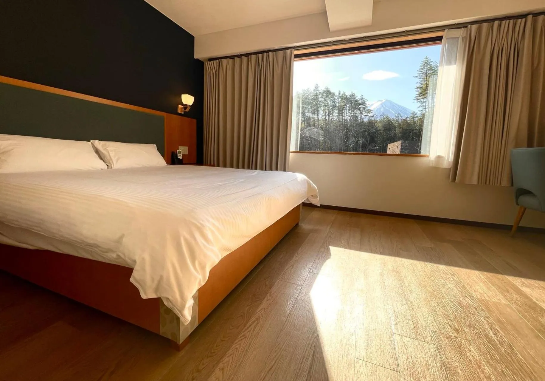 Bed in Fujinomori Hotel