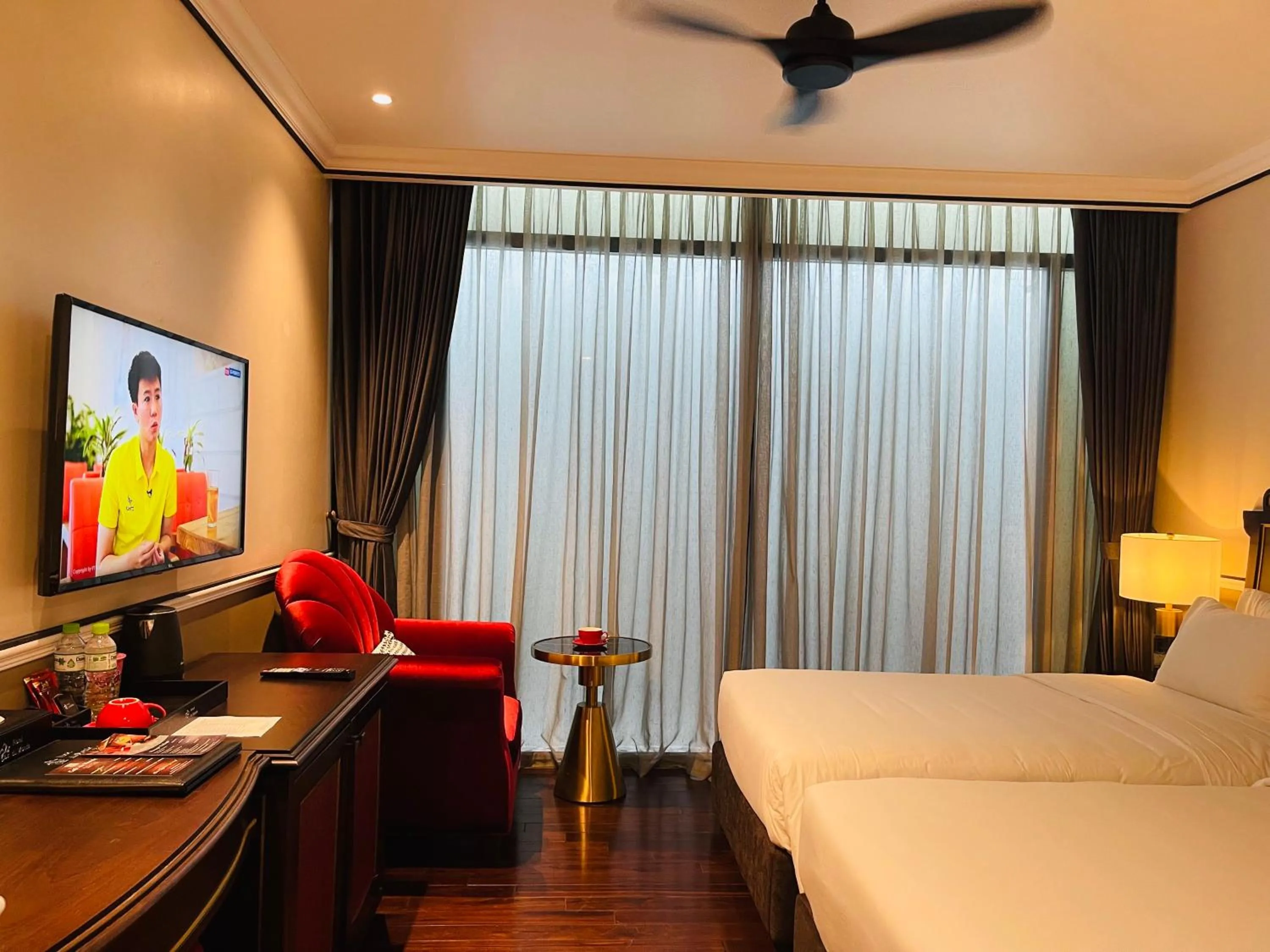 Bed in Hotel du Monde Art