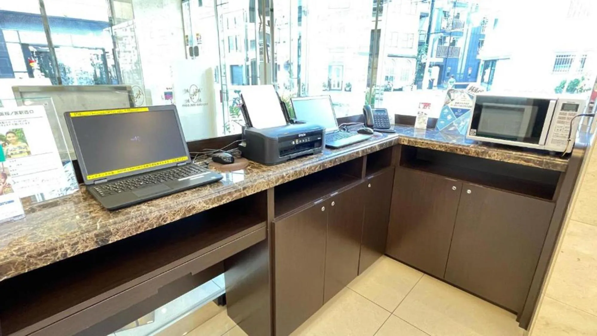 Lobby or reception in Toyoko Inn Osaka Kyobashi Sakuranomiya