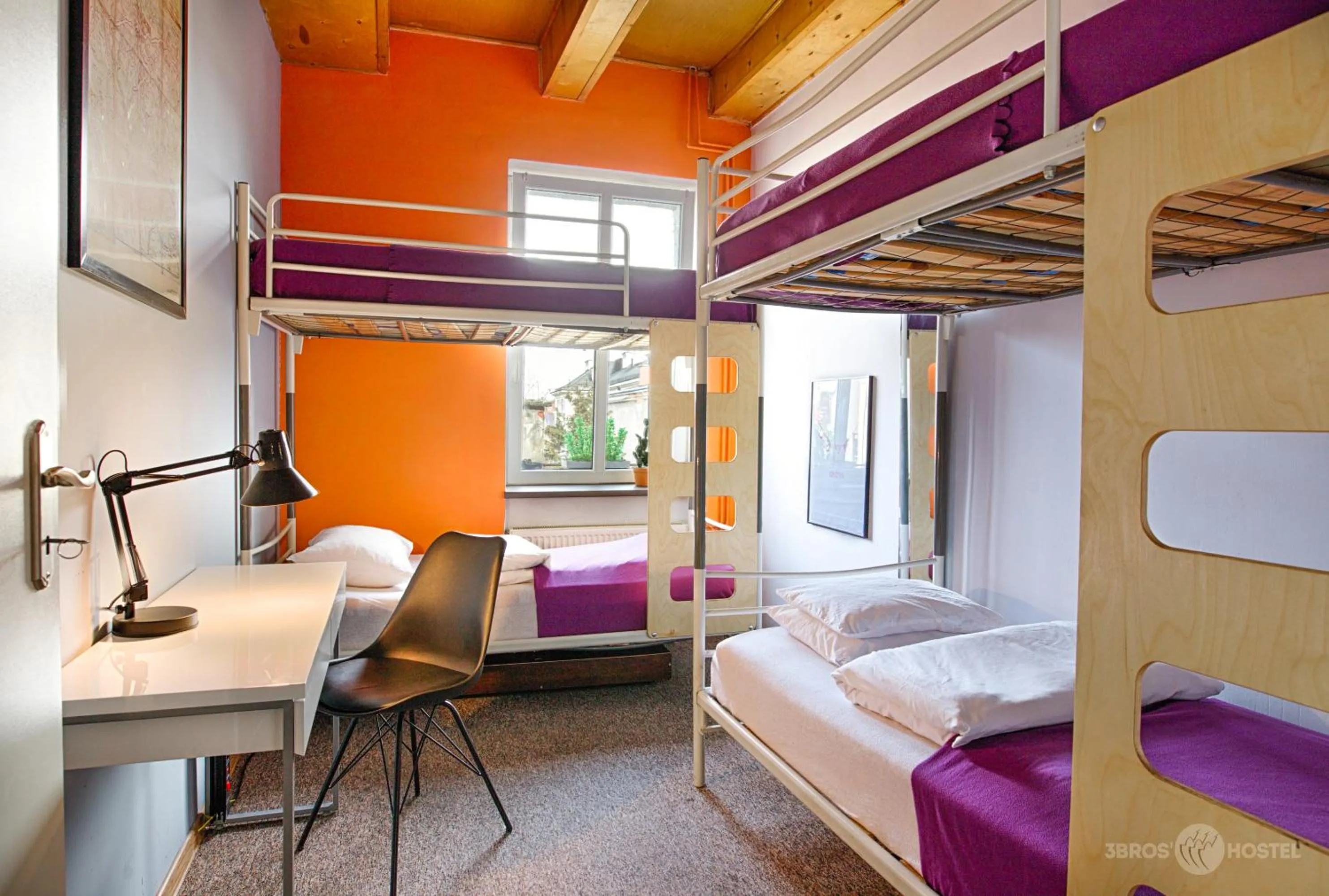 bunk bed, Bed in 3 Bros' Hostel Cieszyn