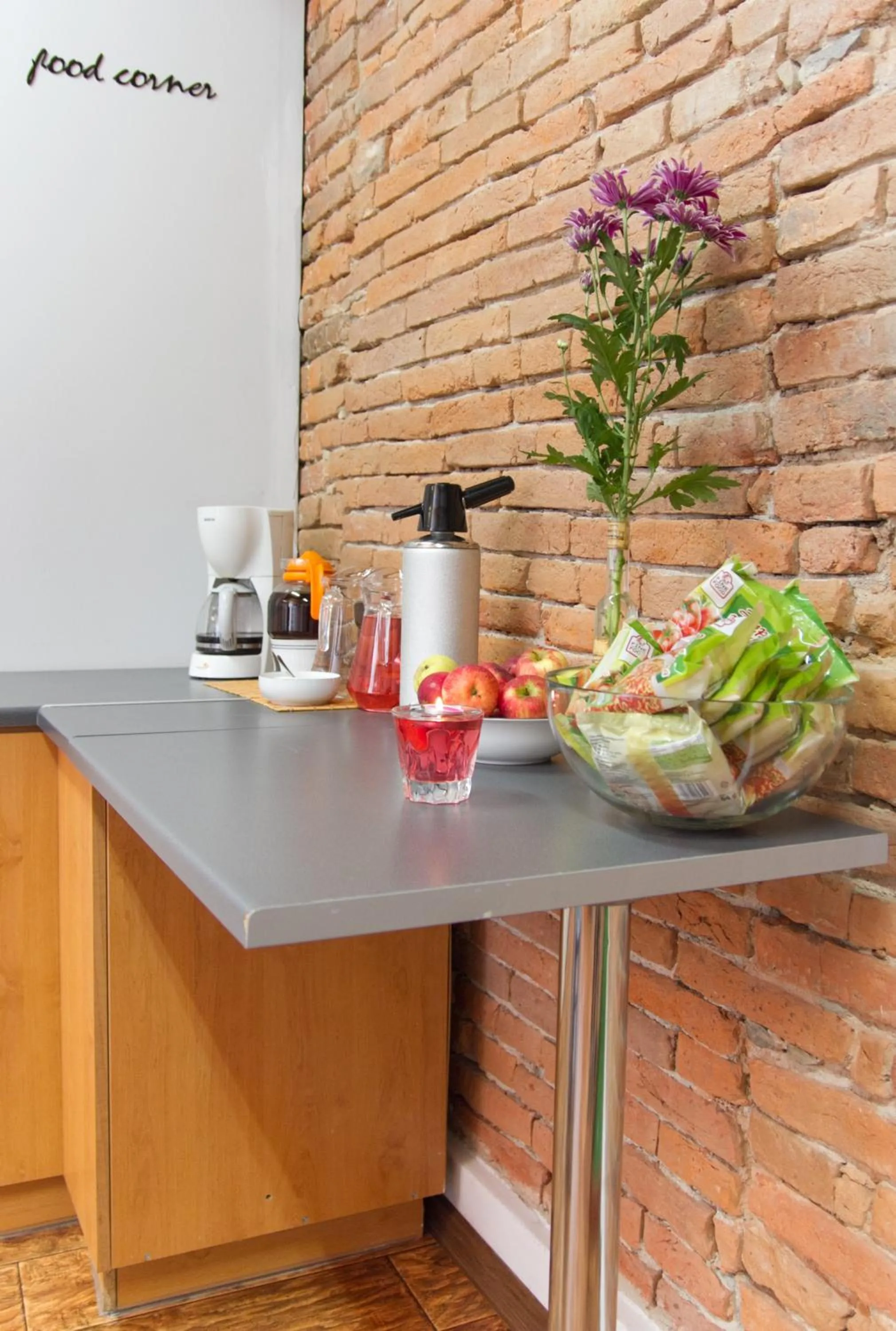 Kitchen or kitchenette in 3 Bros' Hostel Cieszyn