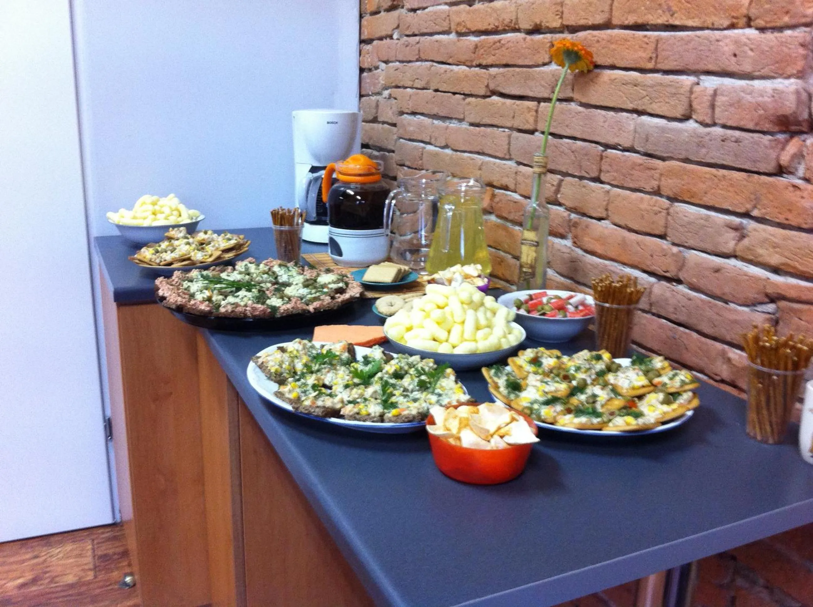 Breakfast in 3 Bros' Hostel Cieszyn