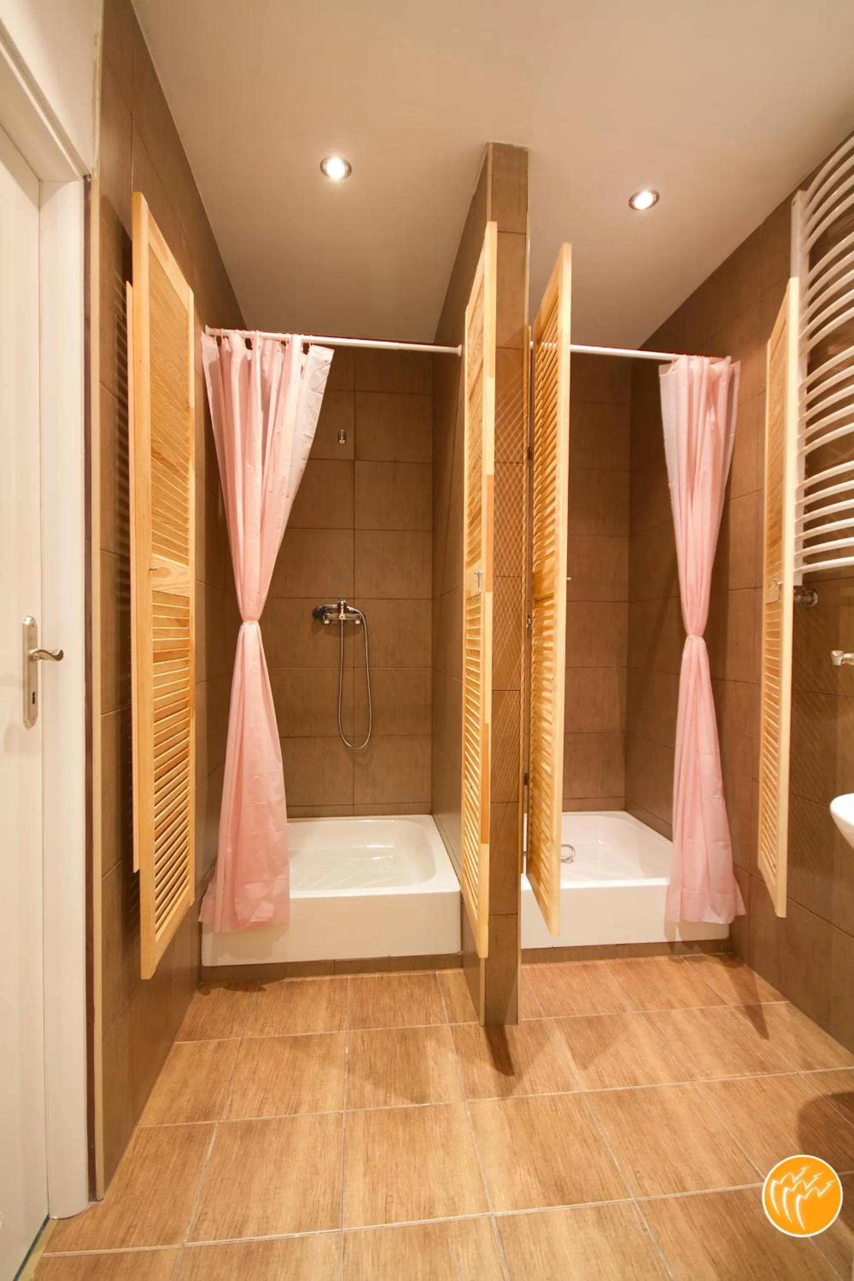 Shower in 3 Bros' Hostel Cieszyn