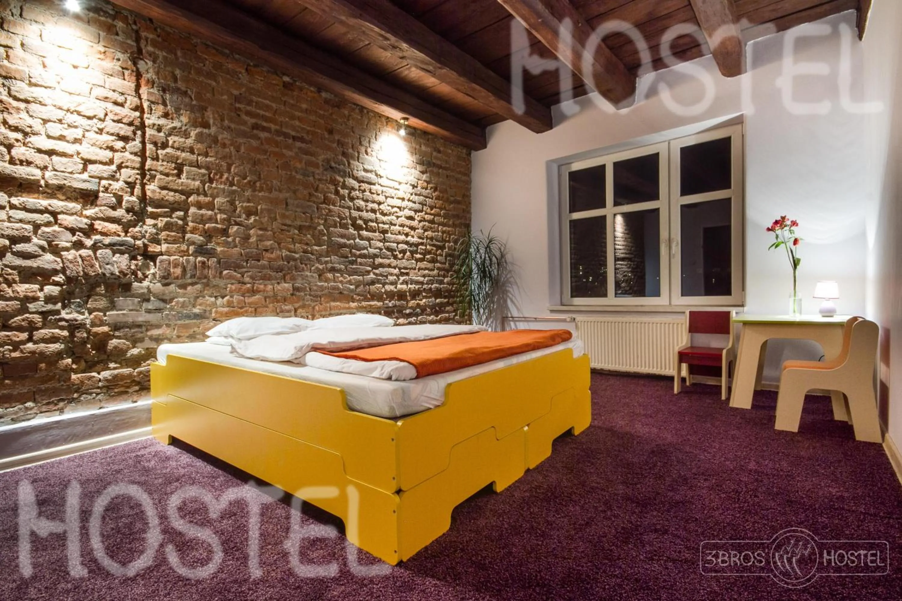 Photo of the whole room, Bed in 3 Bros' Hostel Cieszyn