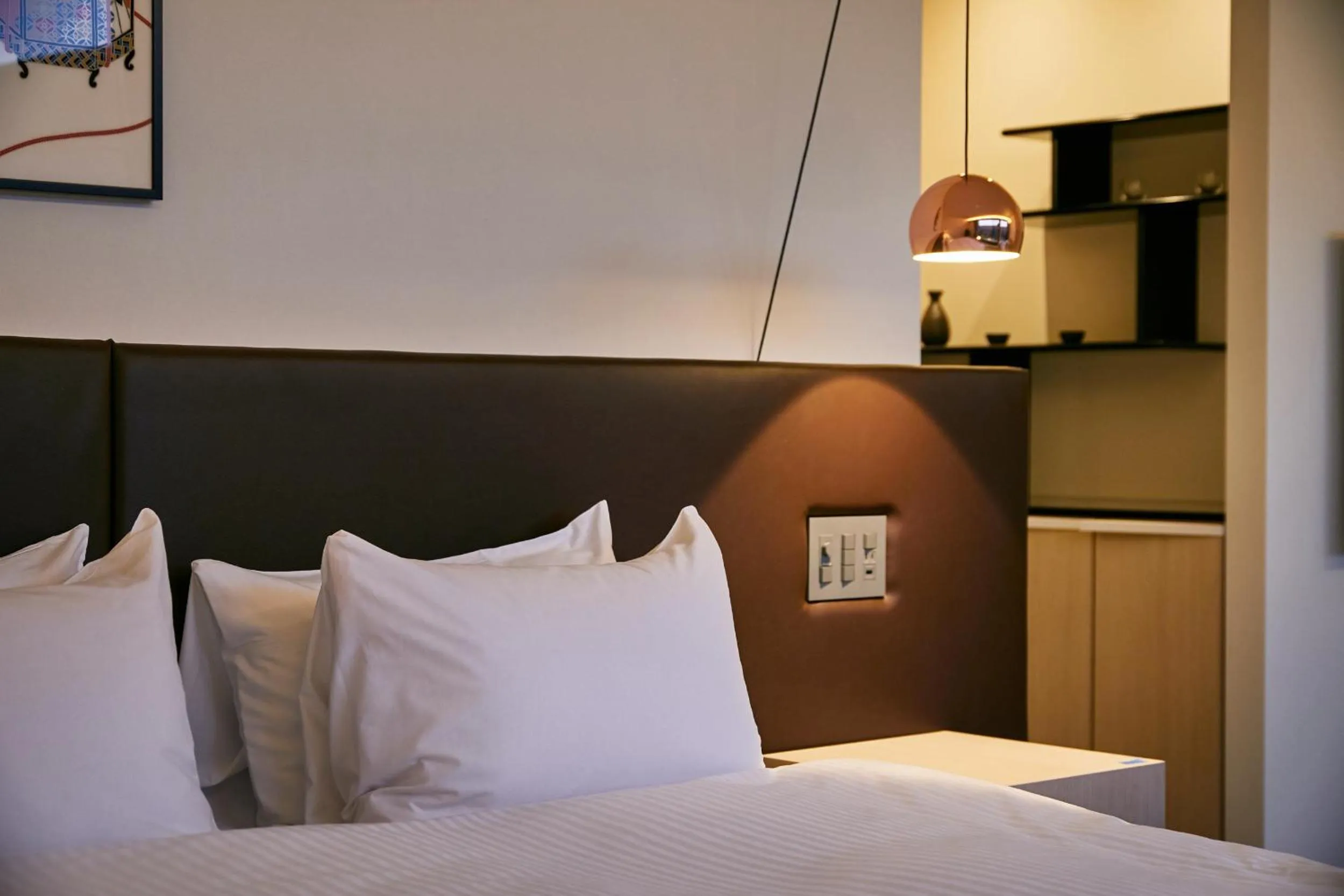 Bed in HOTEL KYOTOLOGY