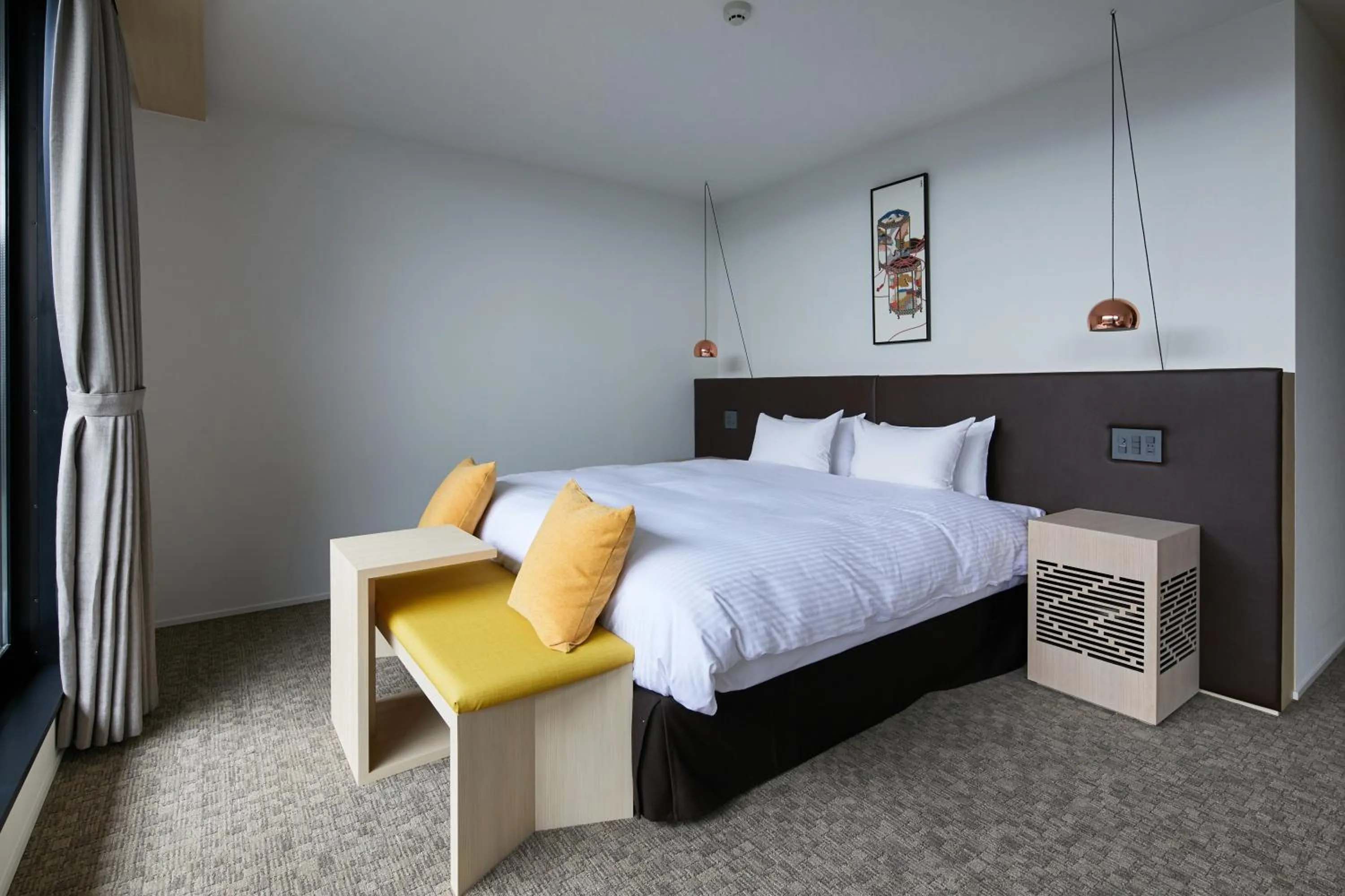 Bed in HOTEL KYOTOLOGY