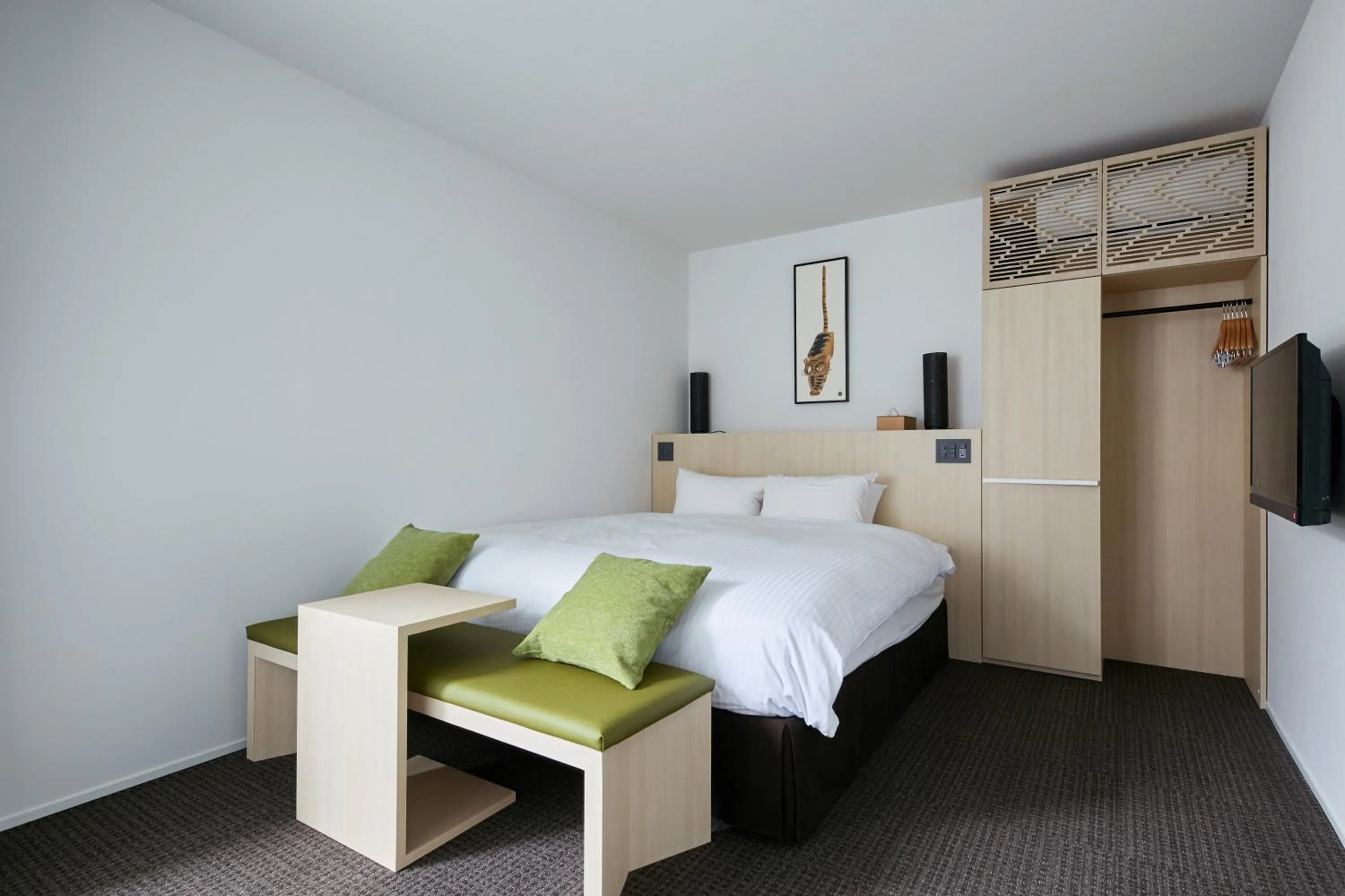 Bed in HOTEL KYOTOLOGY