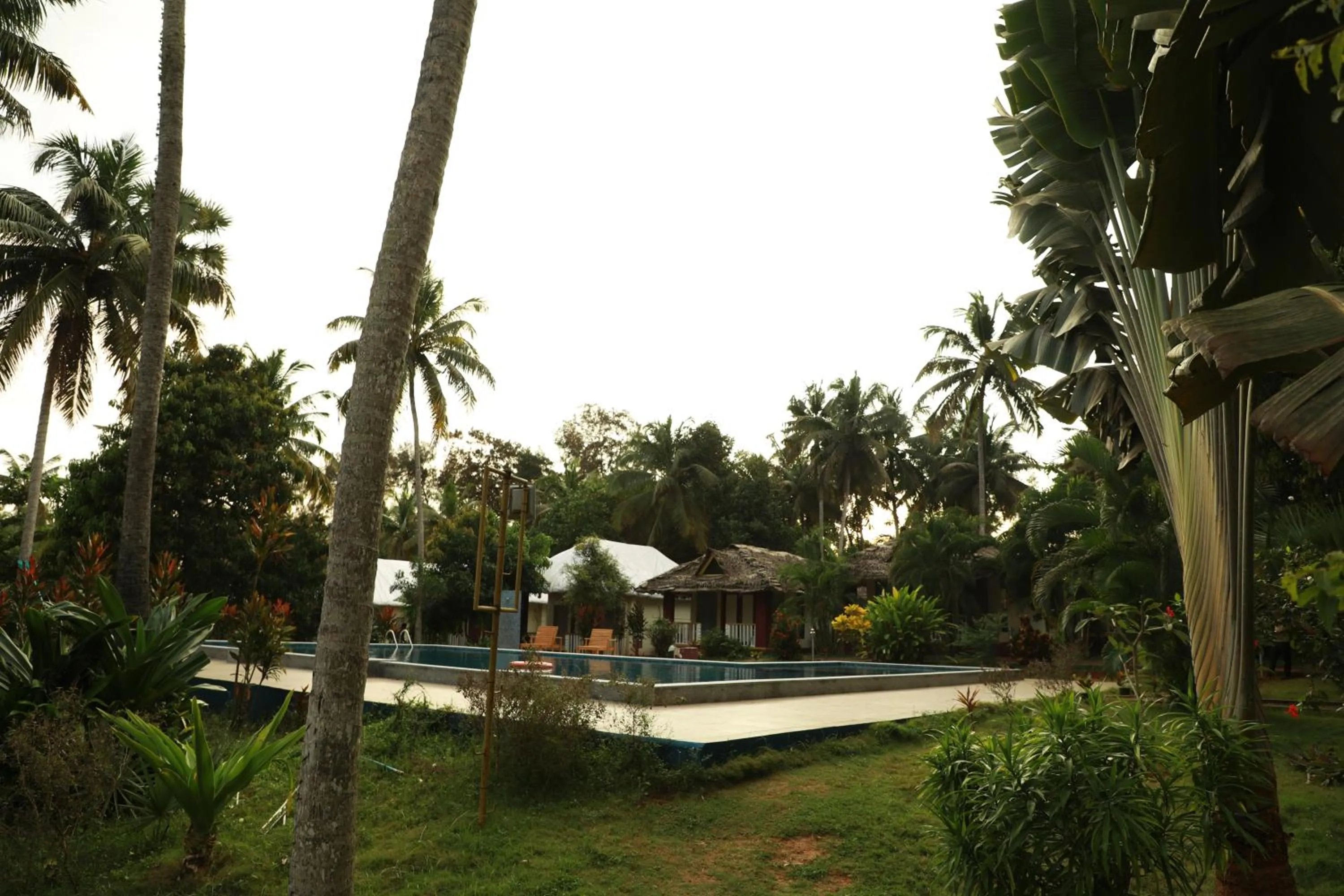 Swimming pool in Phoenix Island Resort Poovar