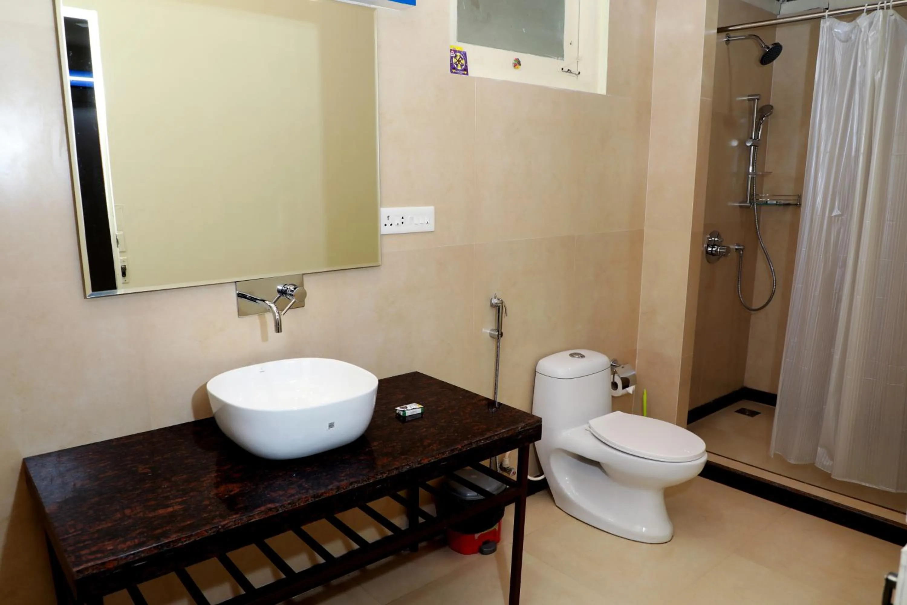 Bathroom in Phoenix Island Resort Poovar