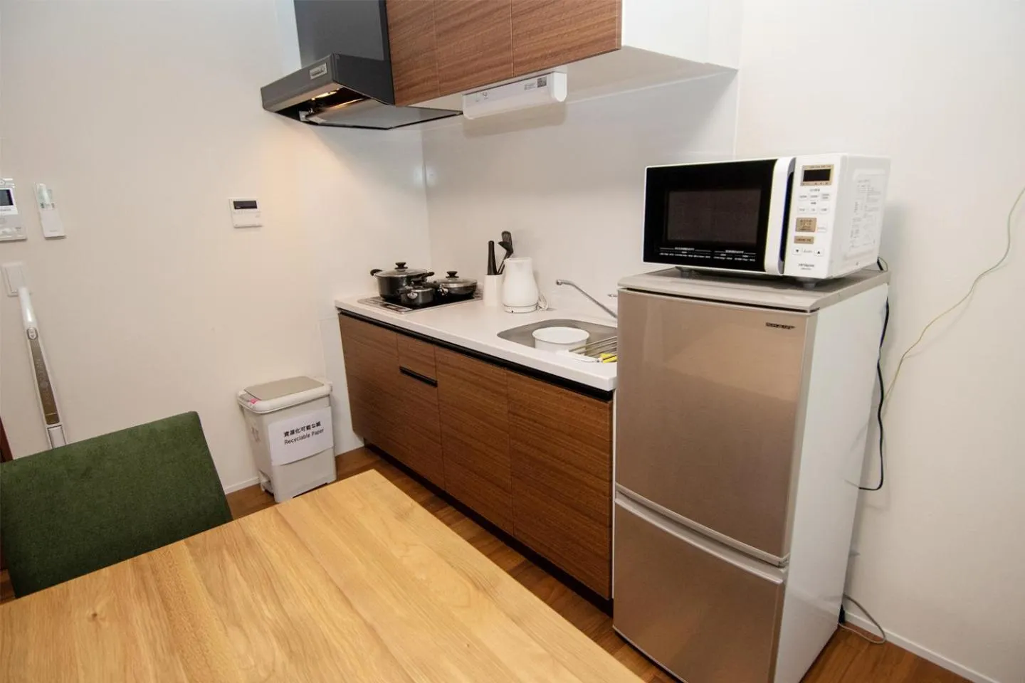 Kitchen or kitchenette in Residence Saku