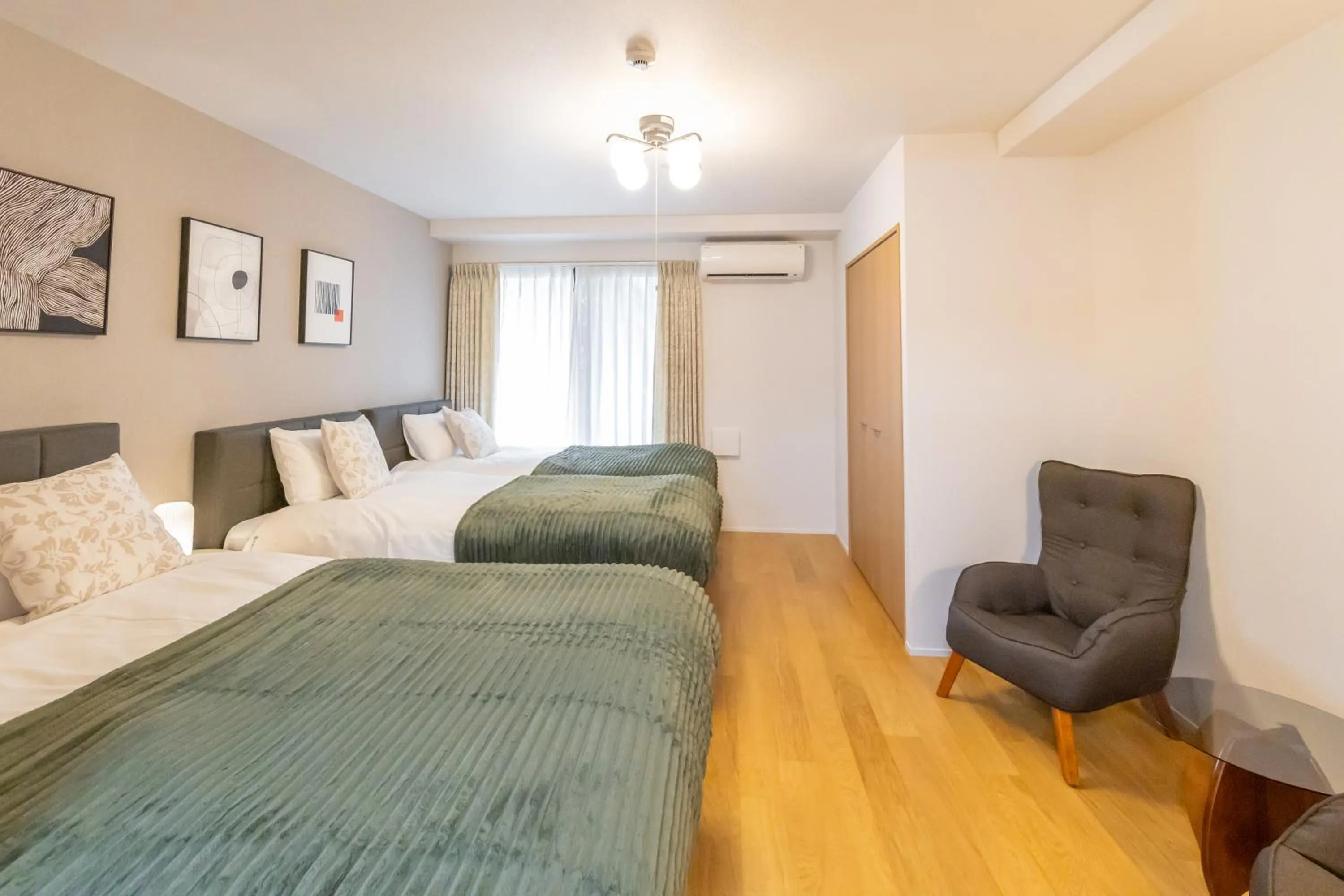 Bed in Shin-Imamiya Grand F