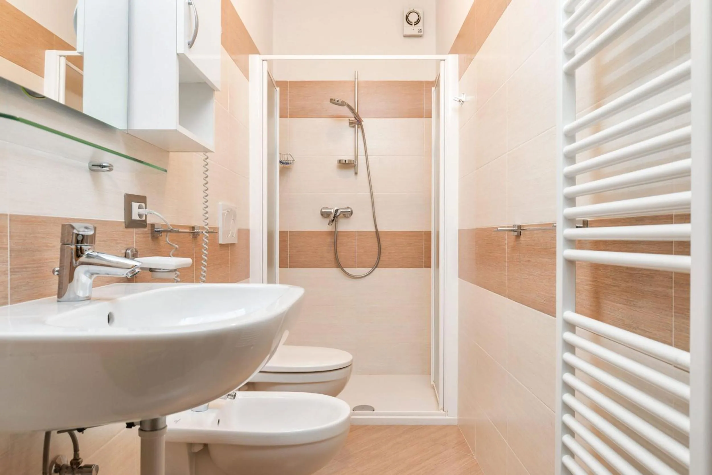 Bathroom in Appartamenti Residenza Pineta