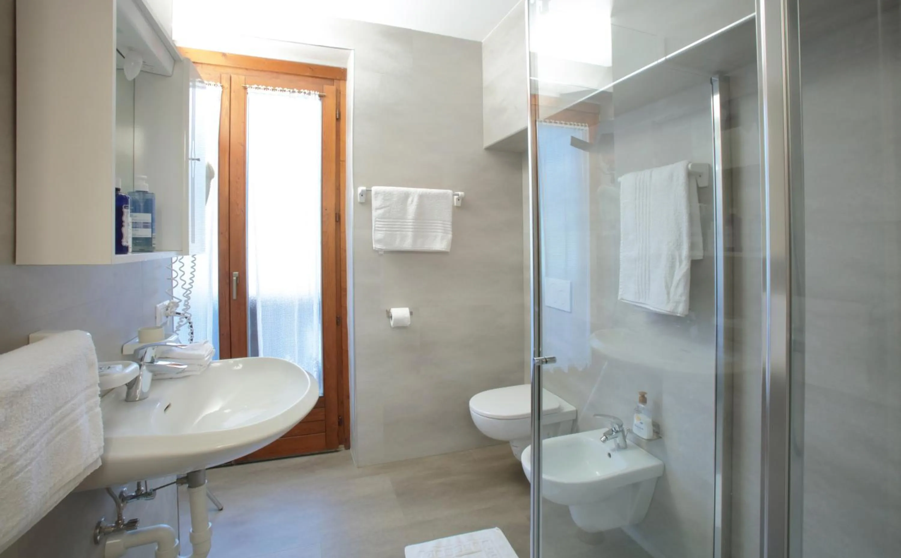 Bathroom in Appartamenti Residenza Pineta