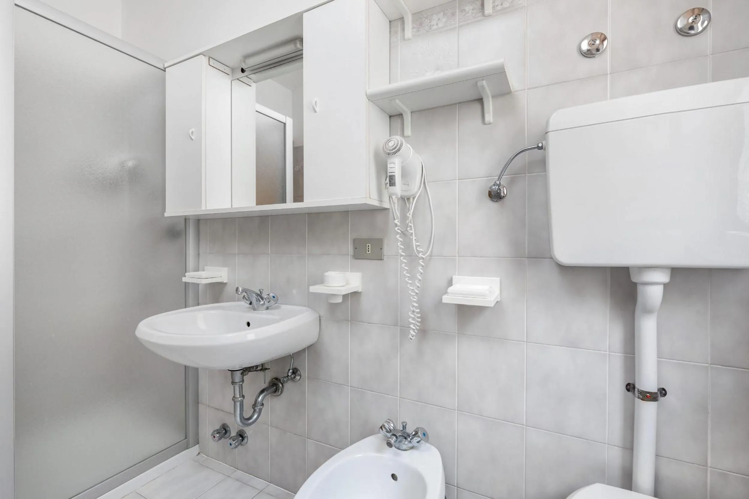 Bathroom in Appartamenti Residenza Pineta