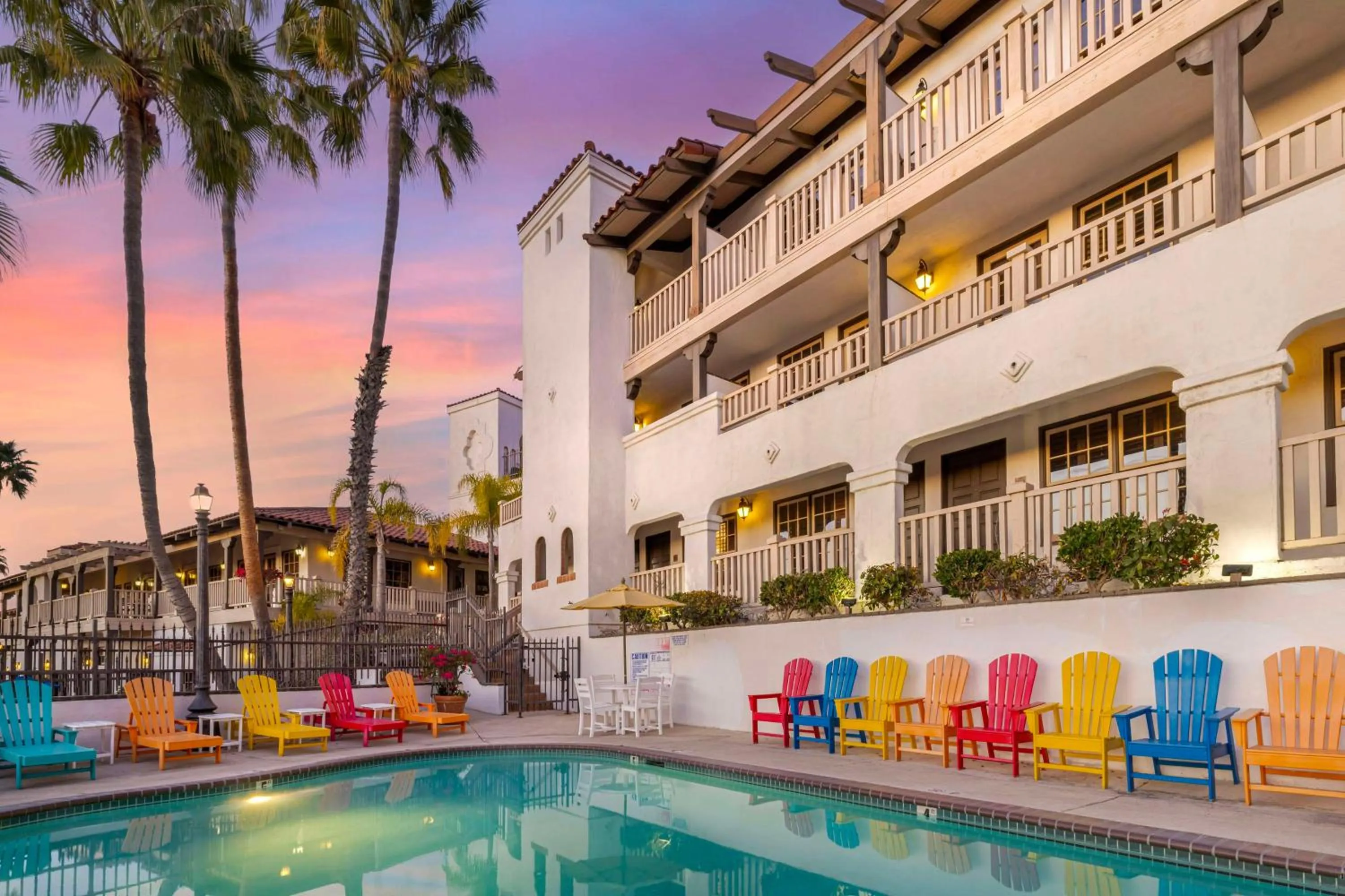 Pool view in Best Western Plus Hacienda Hotel Old Town