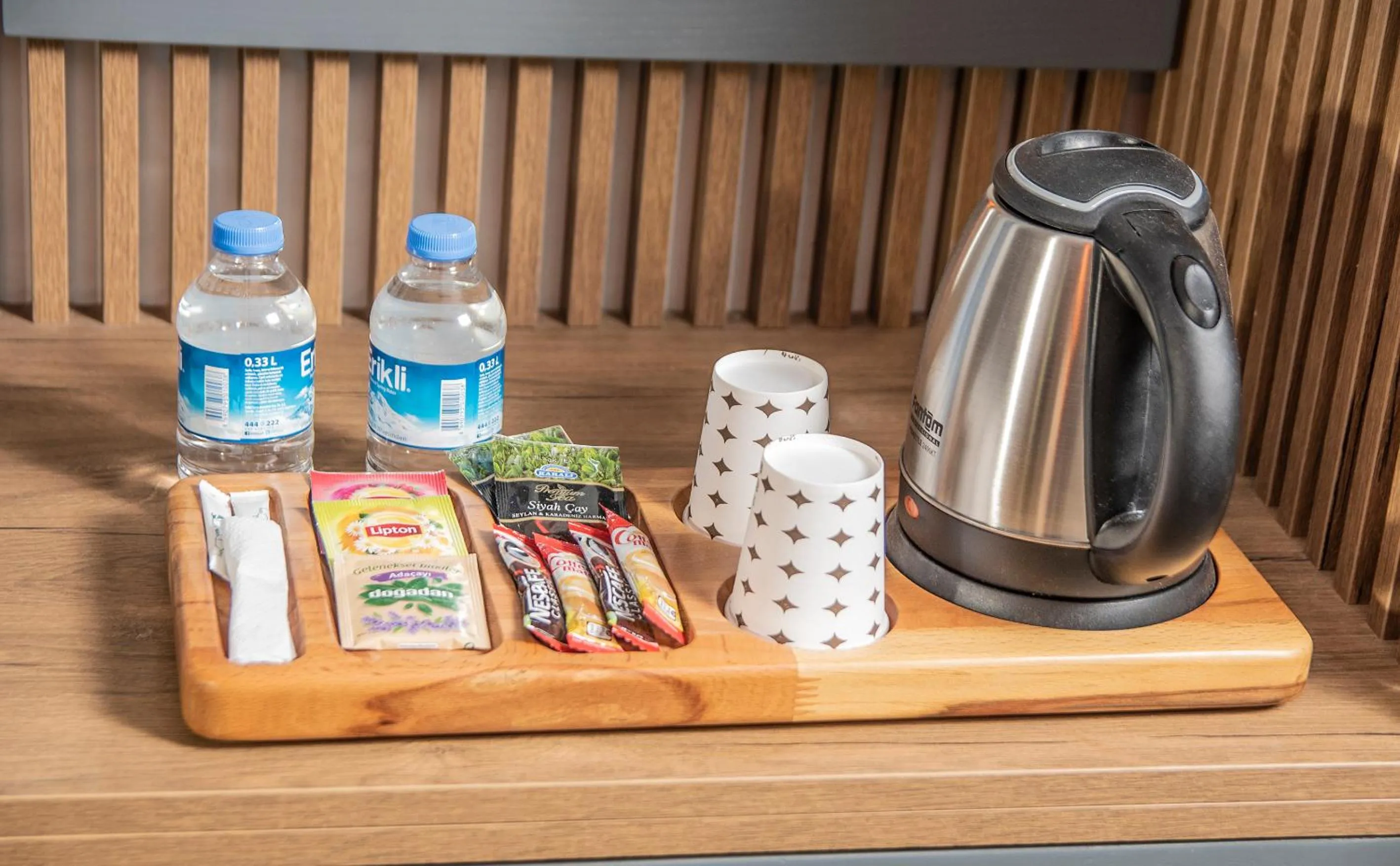 Coffee/tea facilities in Blue Bay Beach Hotel