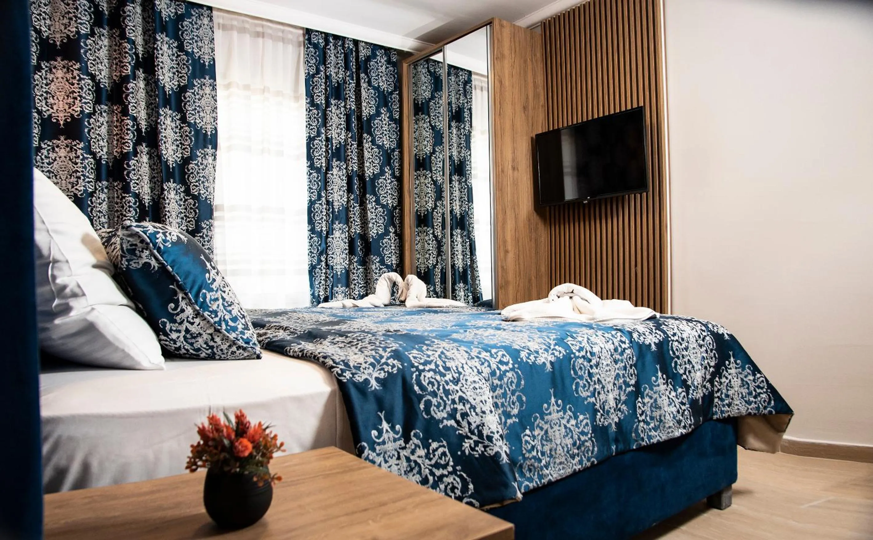 Bedroom in Blue Bay Beach Hotel