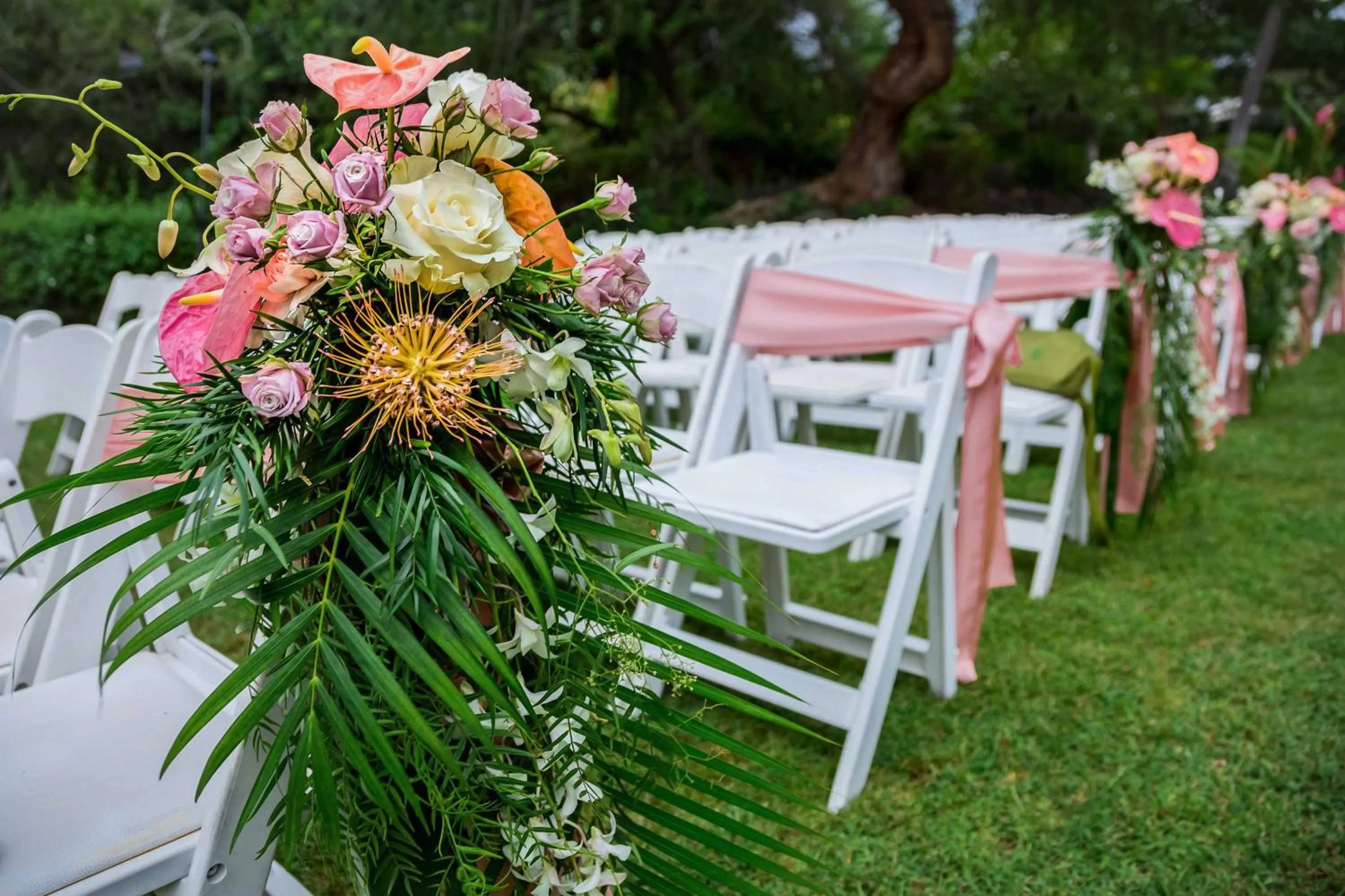 wedding in OUTRIGGER Kona Resort and Spa