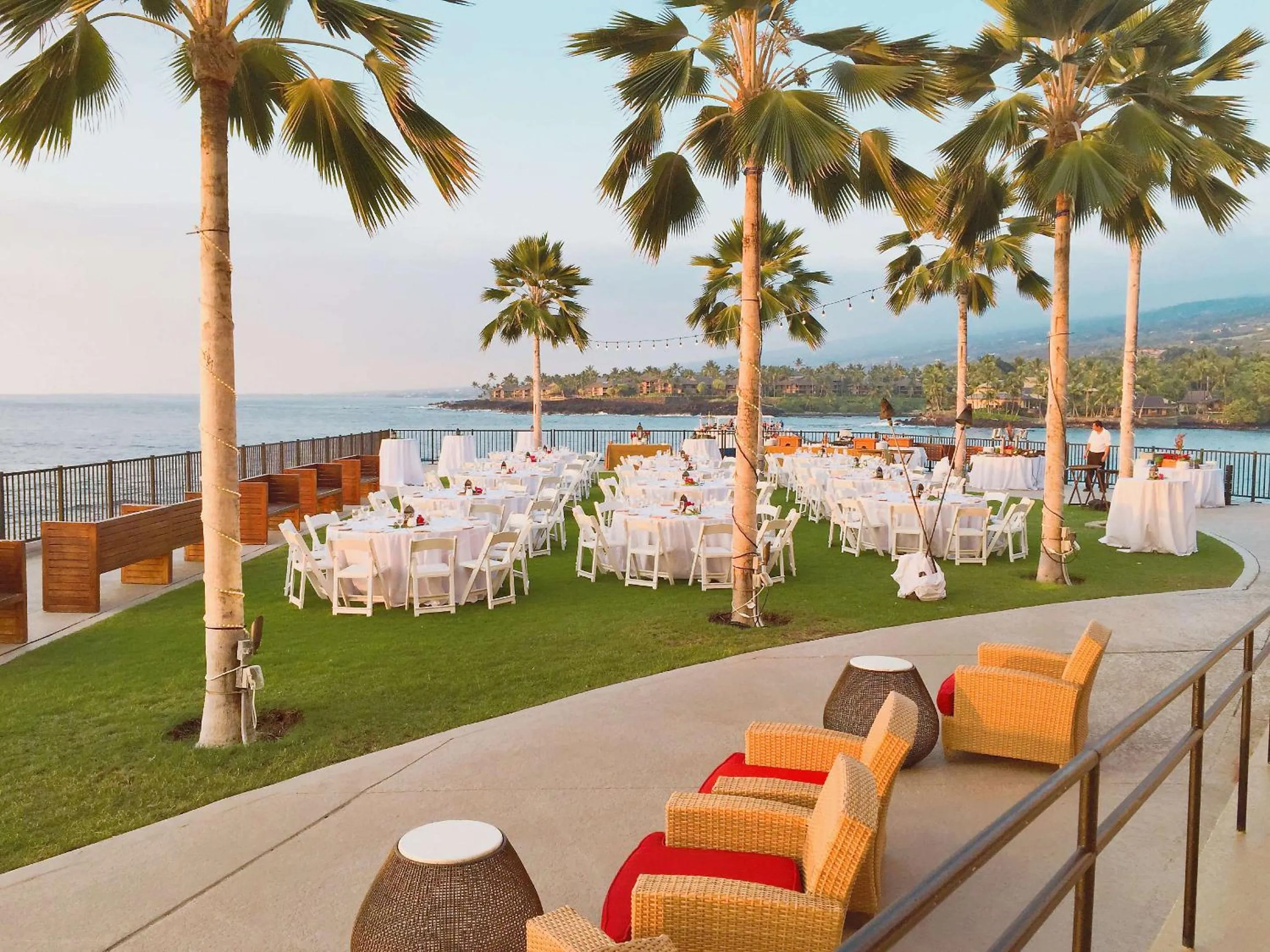 wedding in OUTRIGGER Kona Resort and Spa