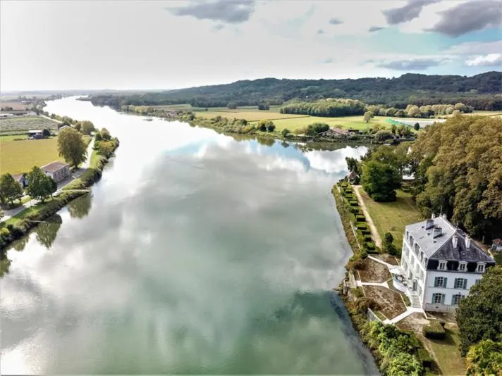 Bird's eye view in Chateau du Bec du Gave