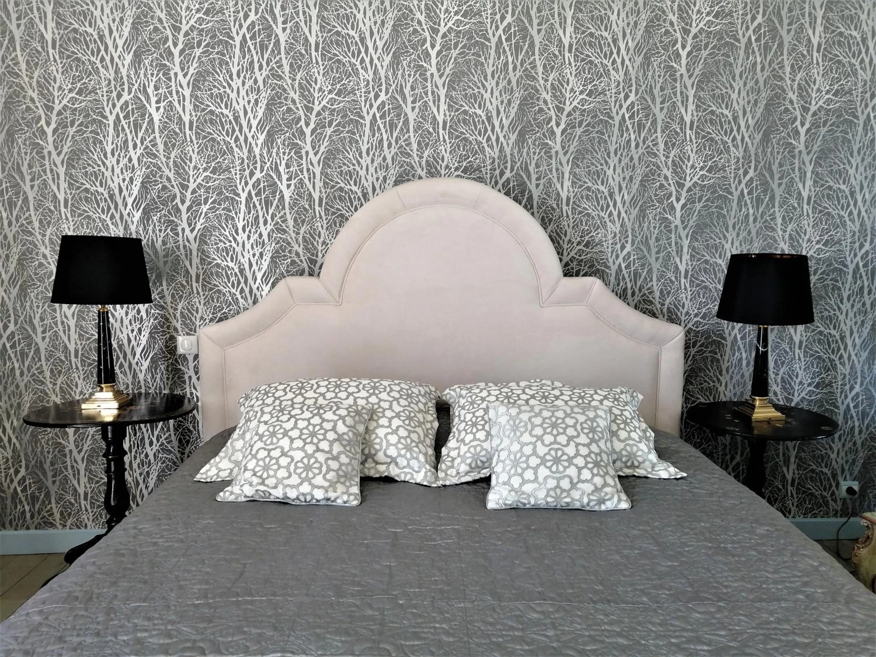 Bed in Chateau du Bec du Gave