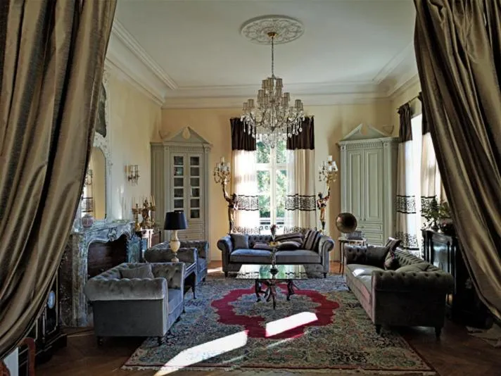 Lounge or bar in Chateau du Bec du Gave