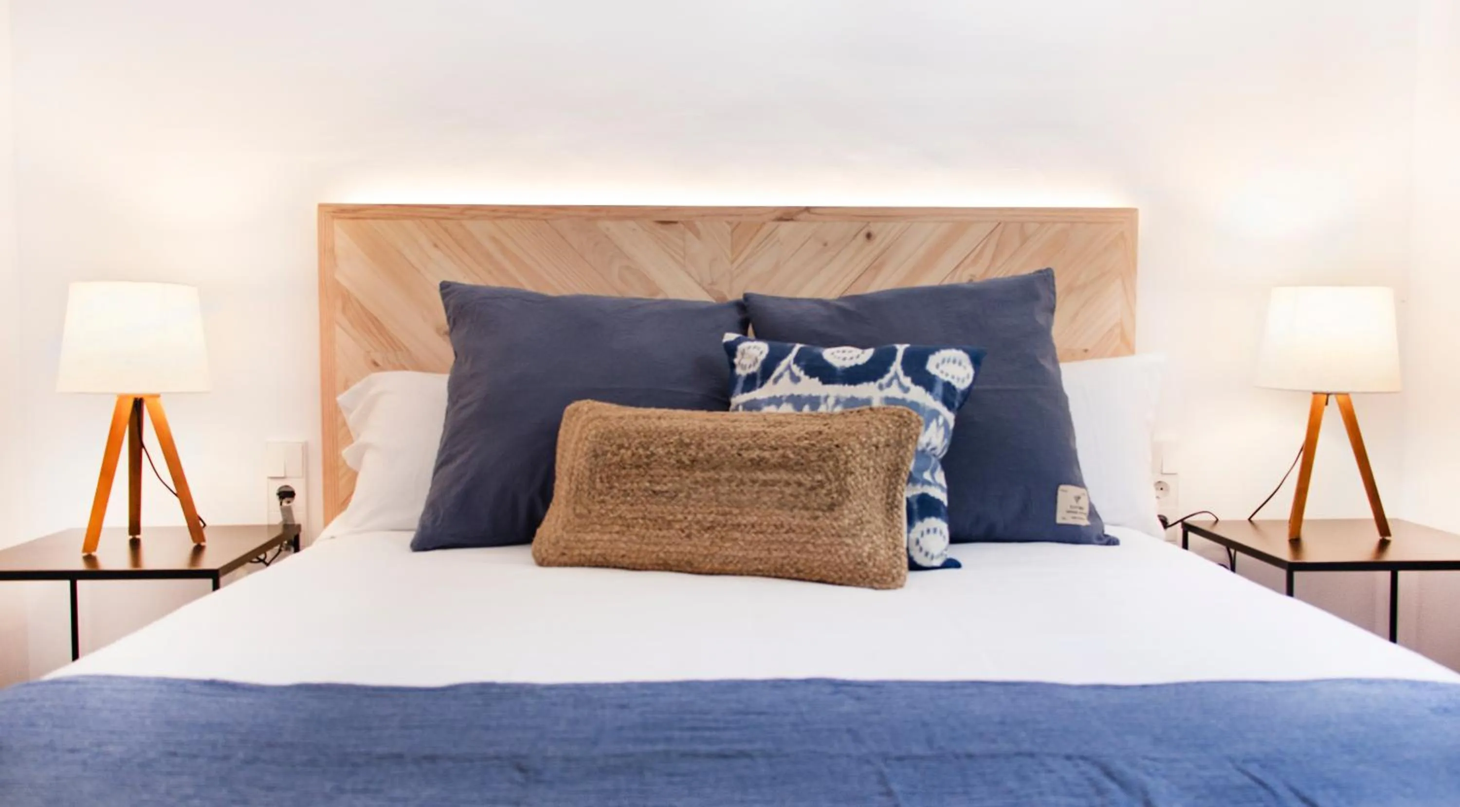 Bed in Bungalows Es Pins - Emar Hotels