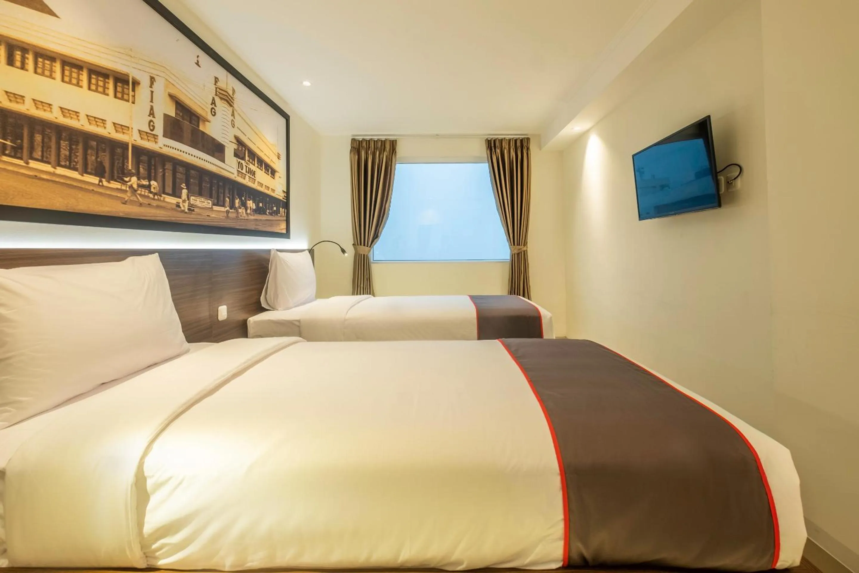 Bedroom, Bed in Collection O Hotel Pasar Baru Heritage