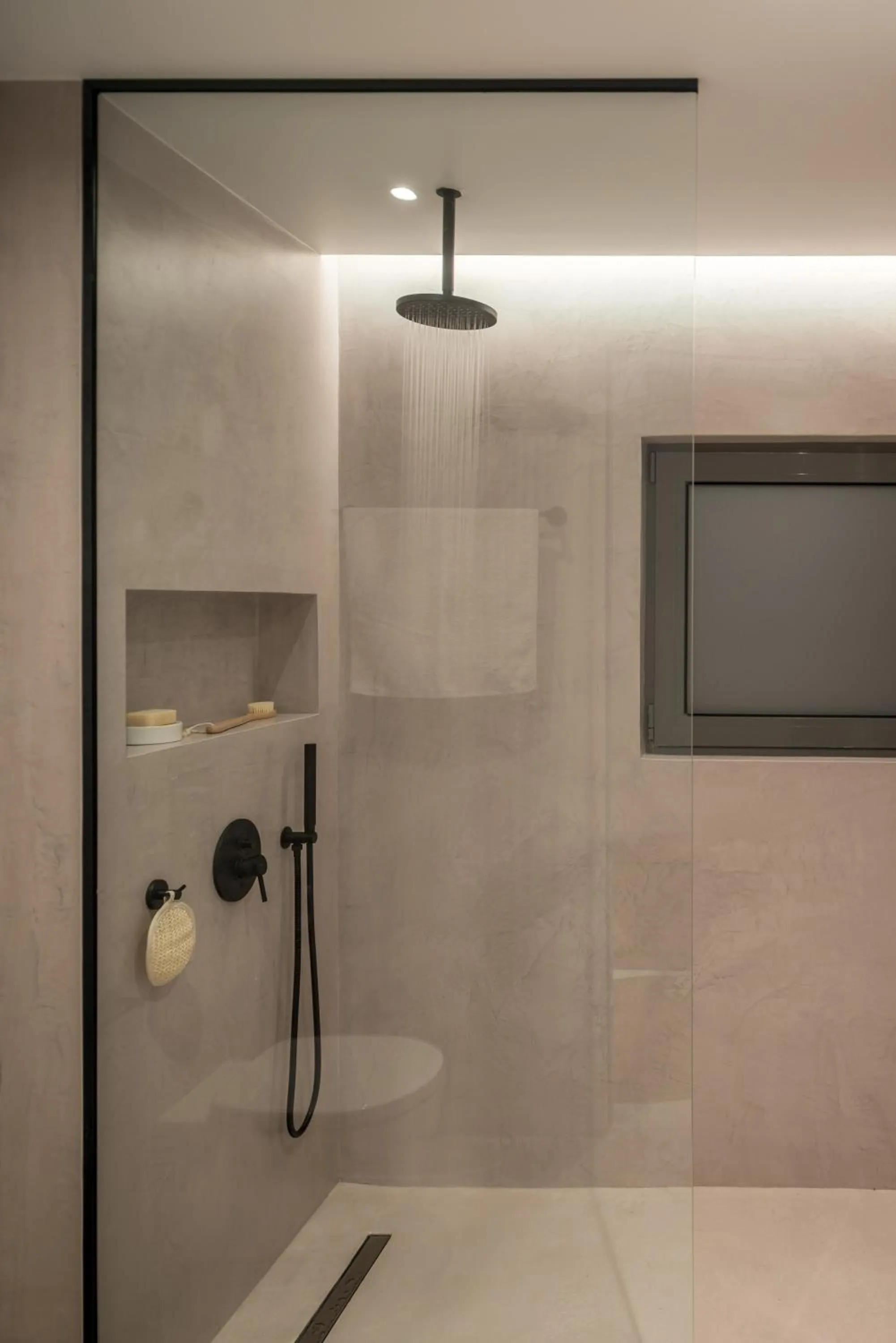Shower in Urban Suites