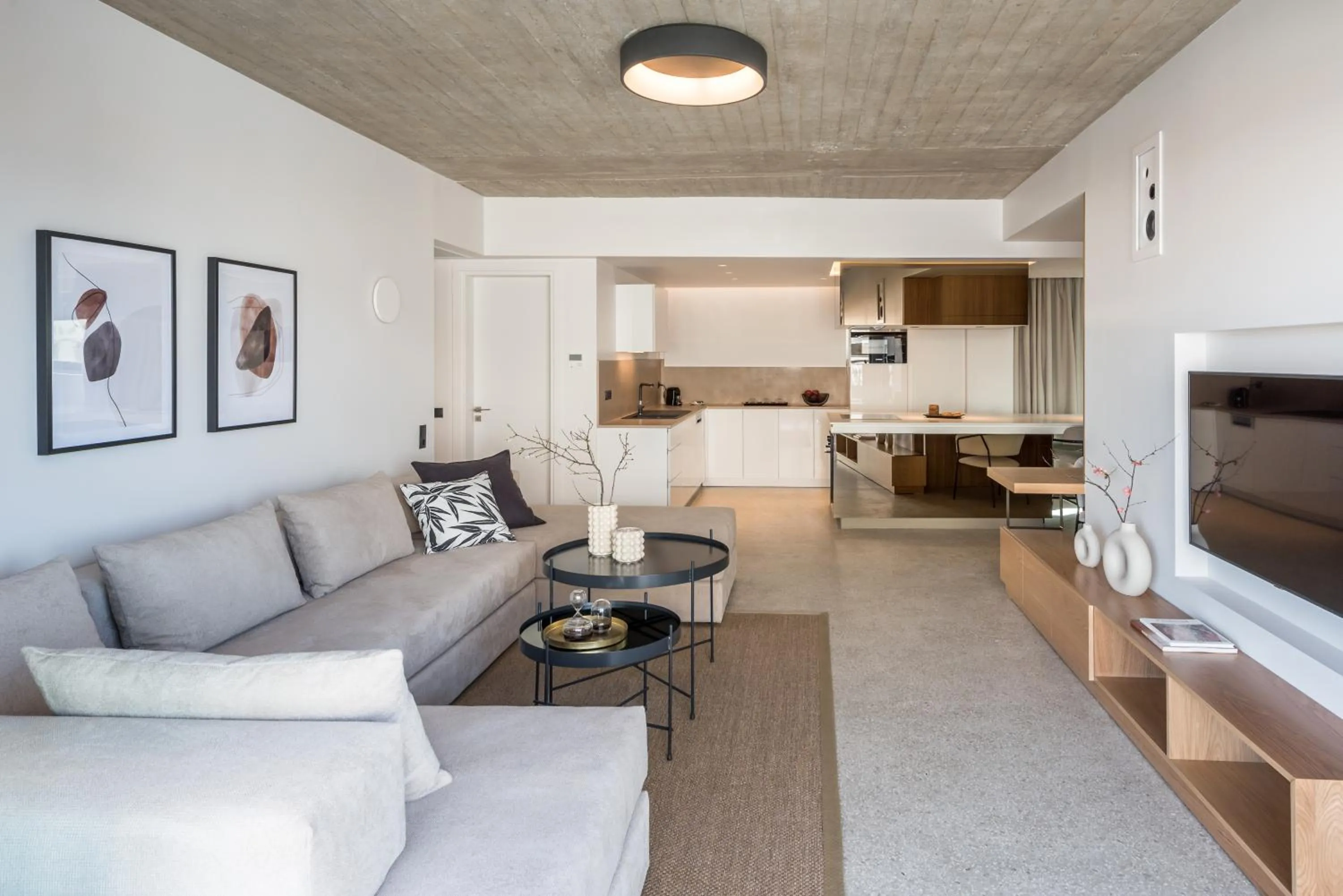 Living room in Urban Suites